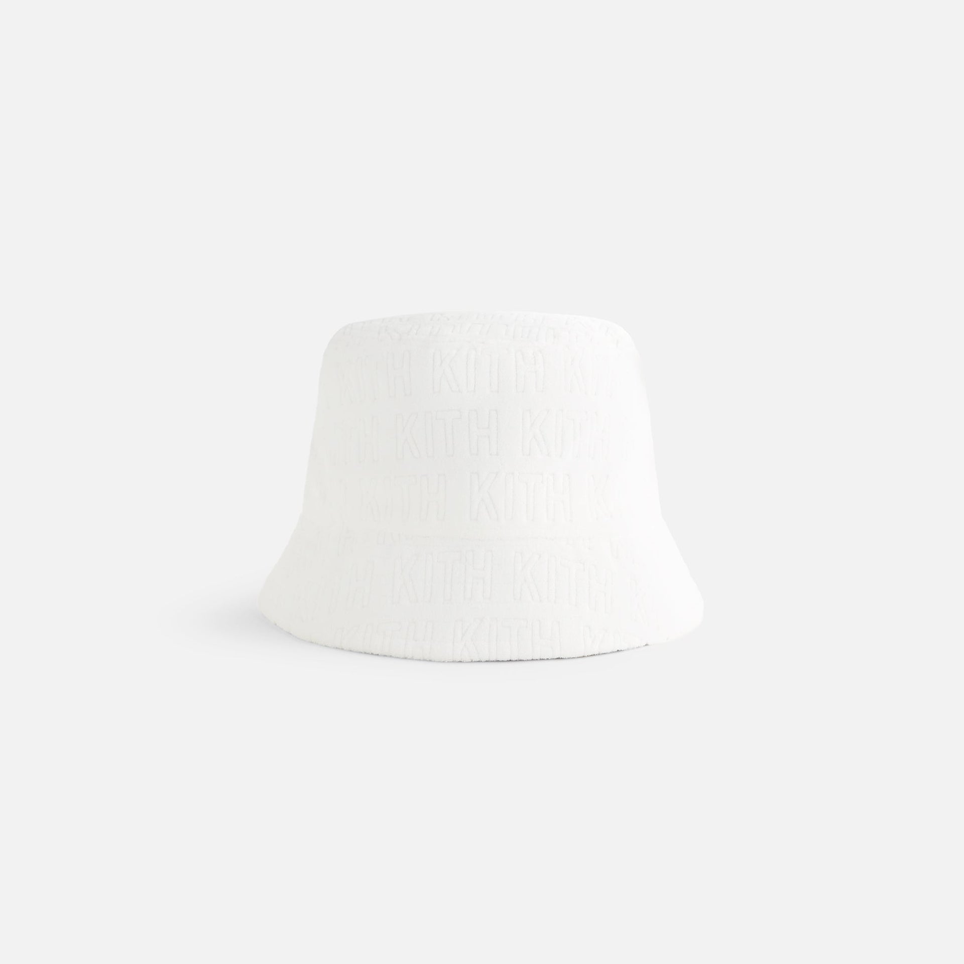 Kith Women Monogram Towel Bucket Hat - White PH