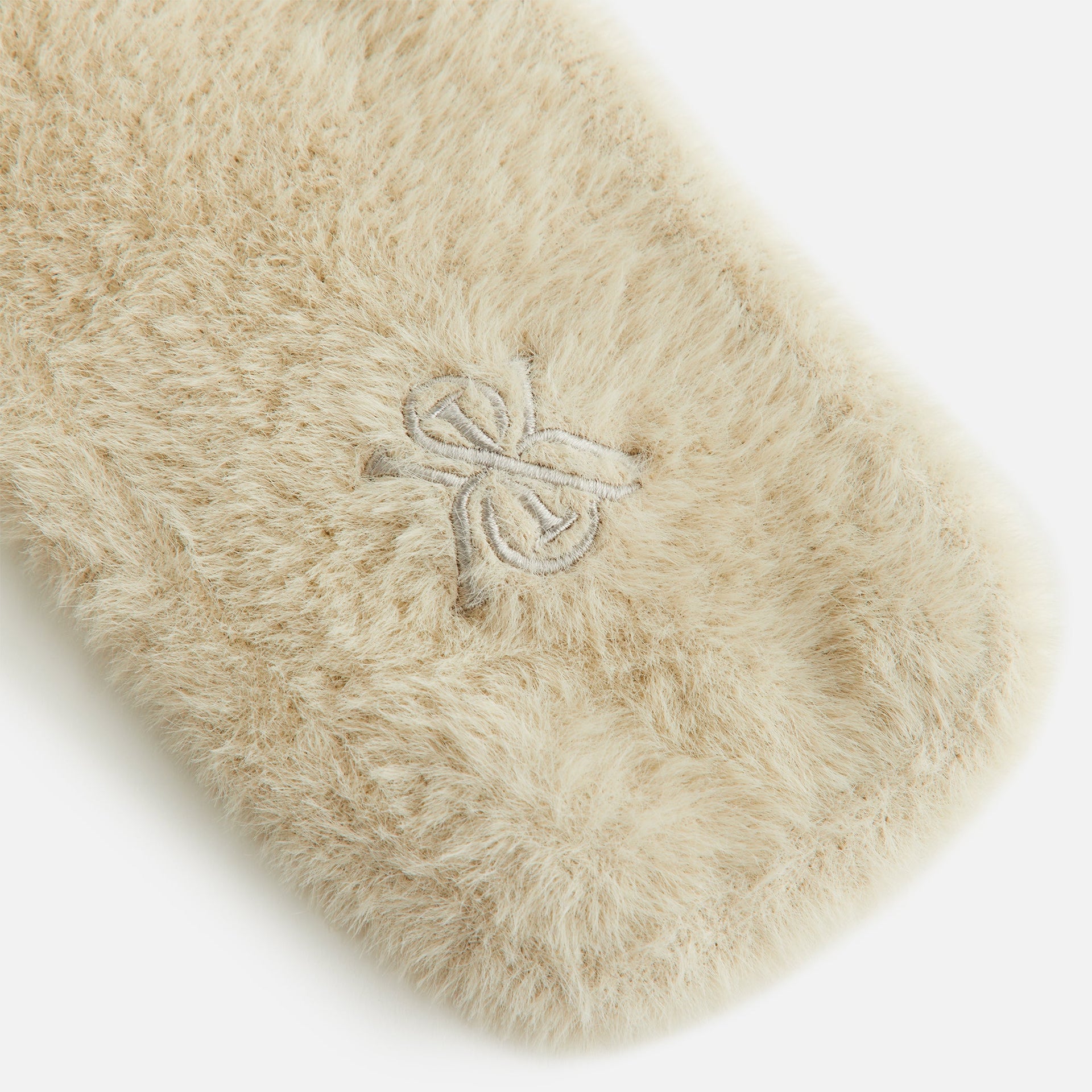 Kith Women Mohair Earflap Beanie - Oat