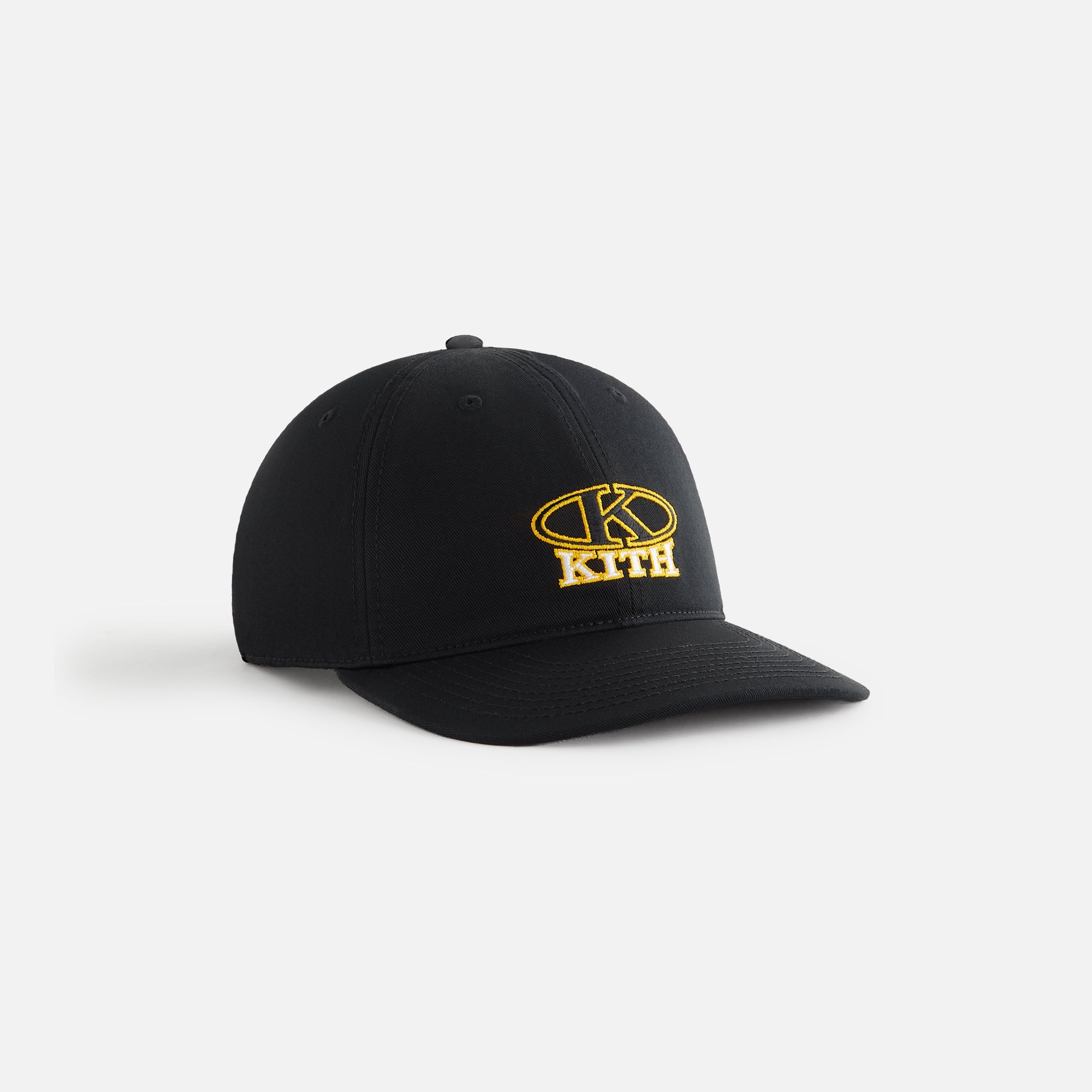 Kith Women Ellipse Logo Twill Classic Cap - Black – Kith Canada