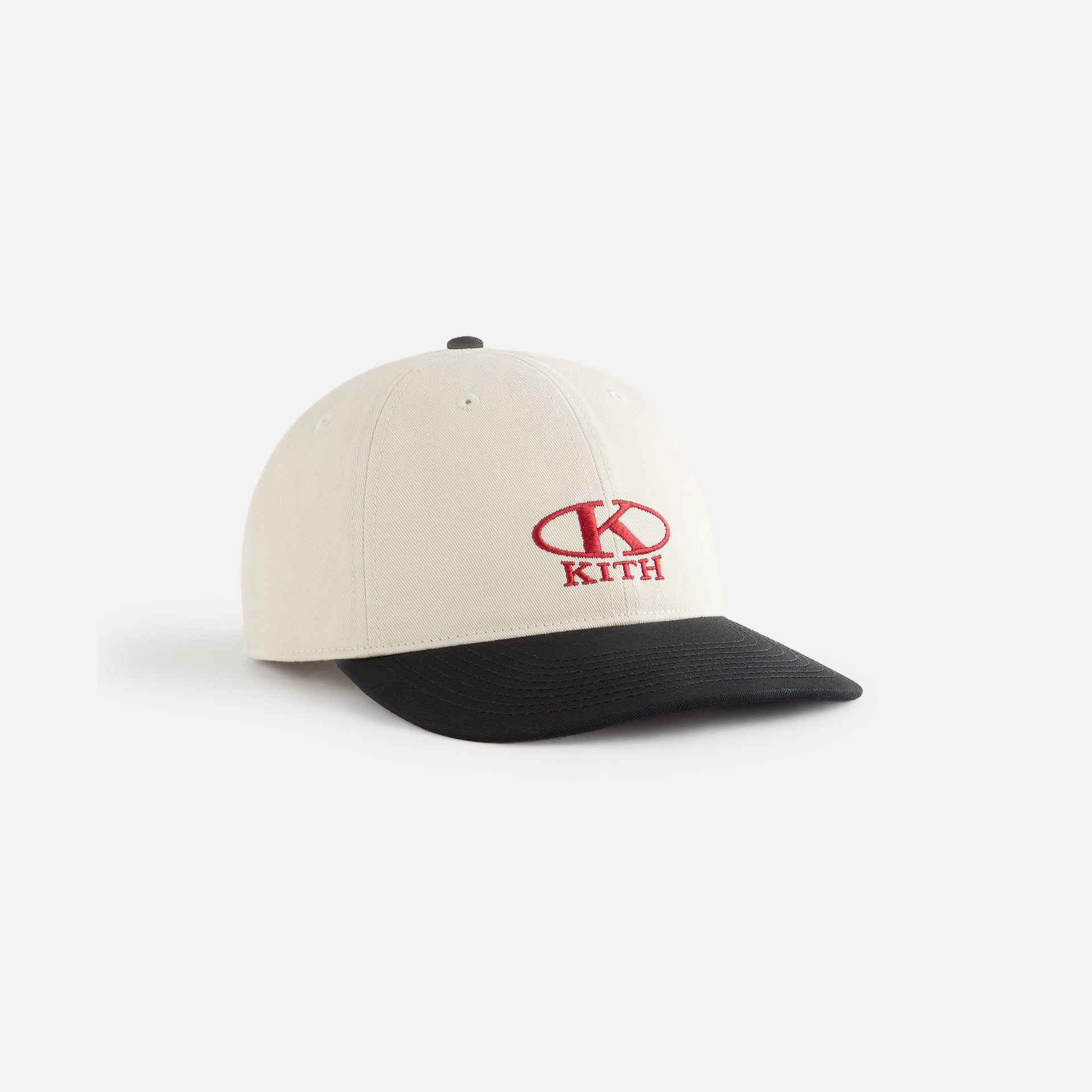 Kith Women Ellipse Logo Twill Classic Cap - Sandrift