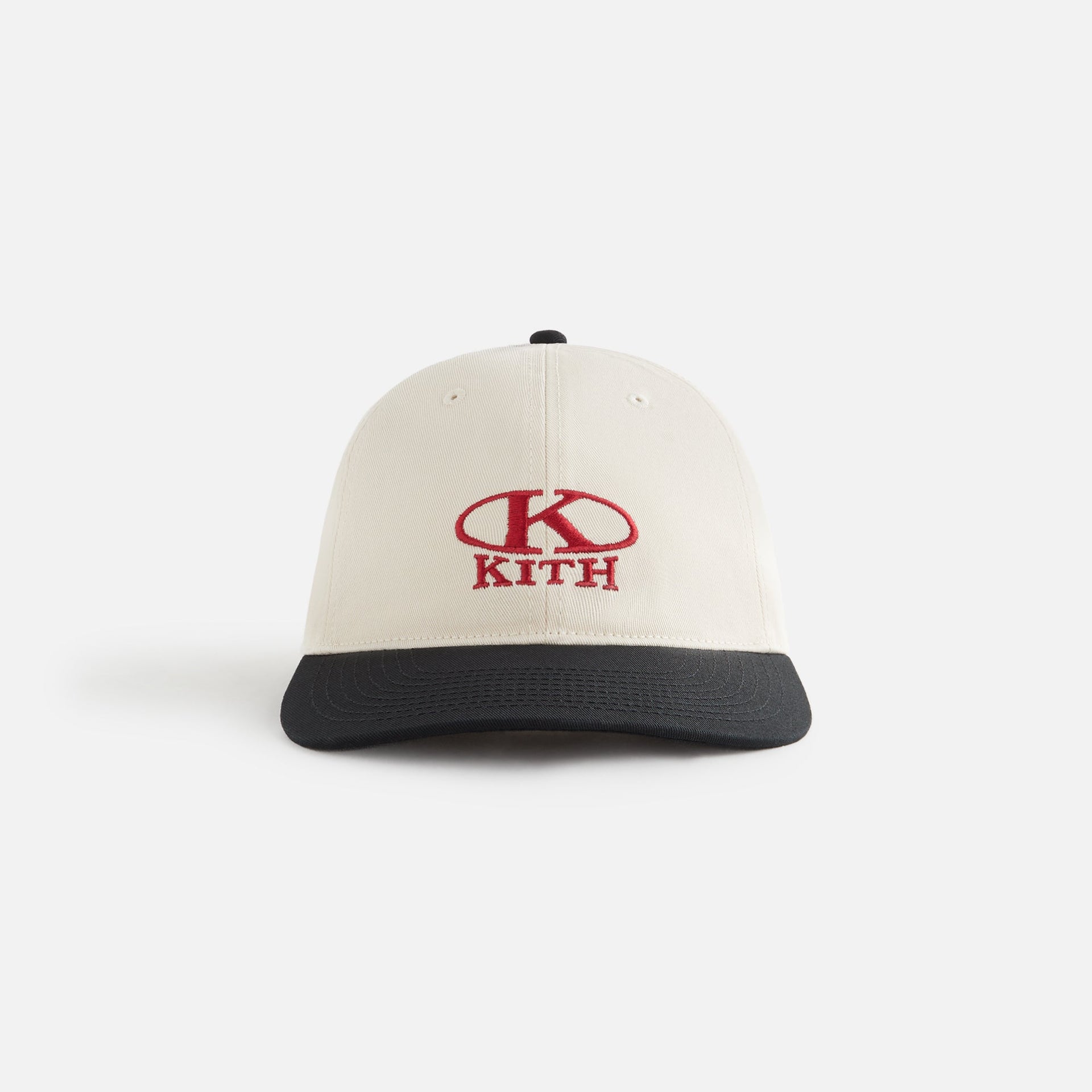 Kith Women Ellipse Logo Twill Classic Cap - Sandrift