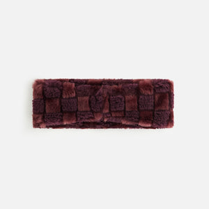 Kith Women Jacquard Fur Headband - Magma PH