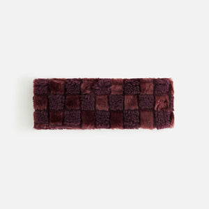 Kith Women Jacquard Fur Headband - Magma PH