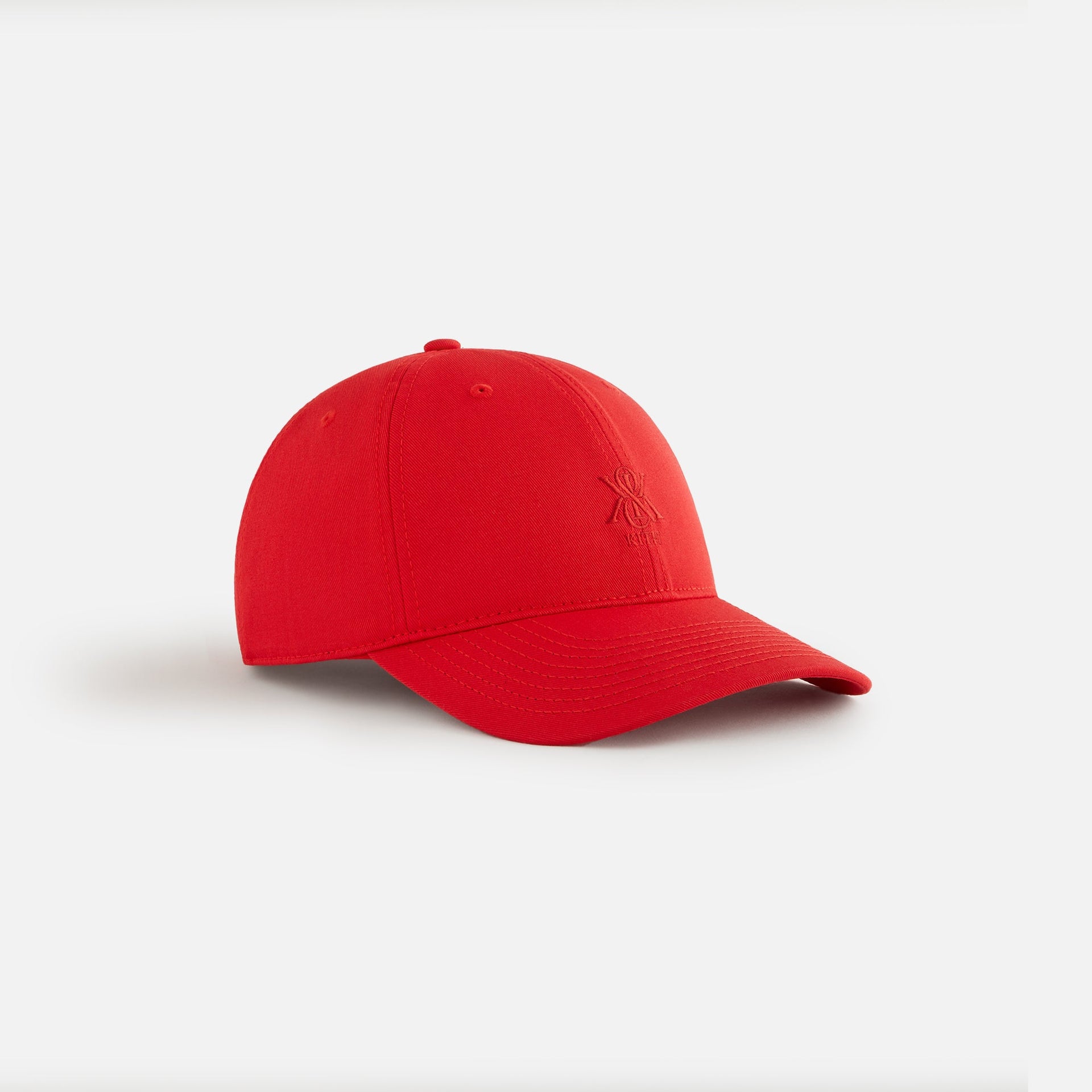 Kith Women Crest Embroidered Classic Cap - Cinnabar