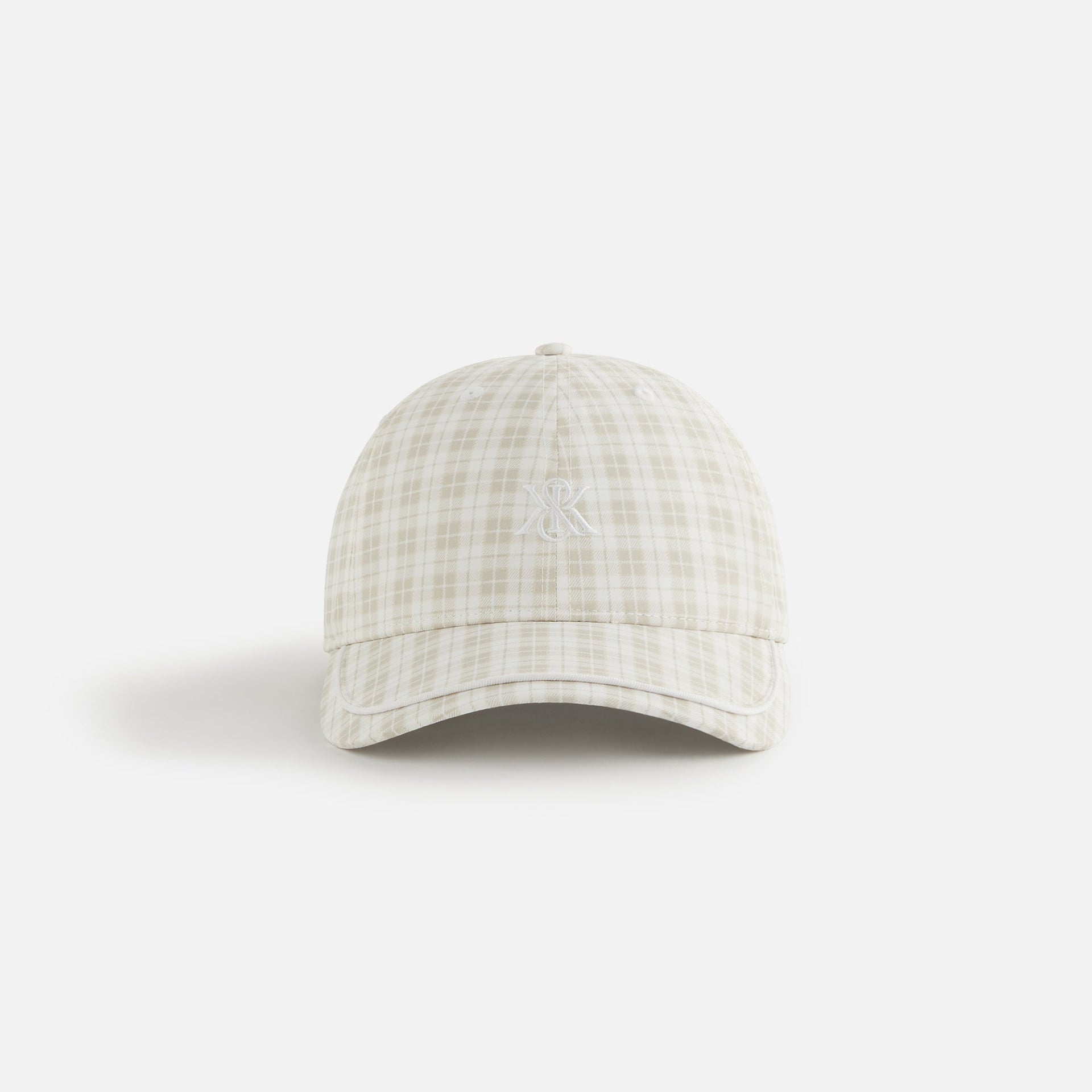 Kith Women Gingham Classic Cap - White