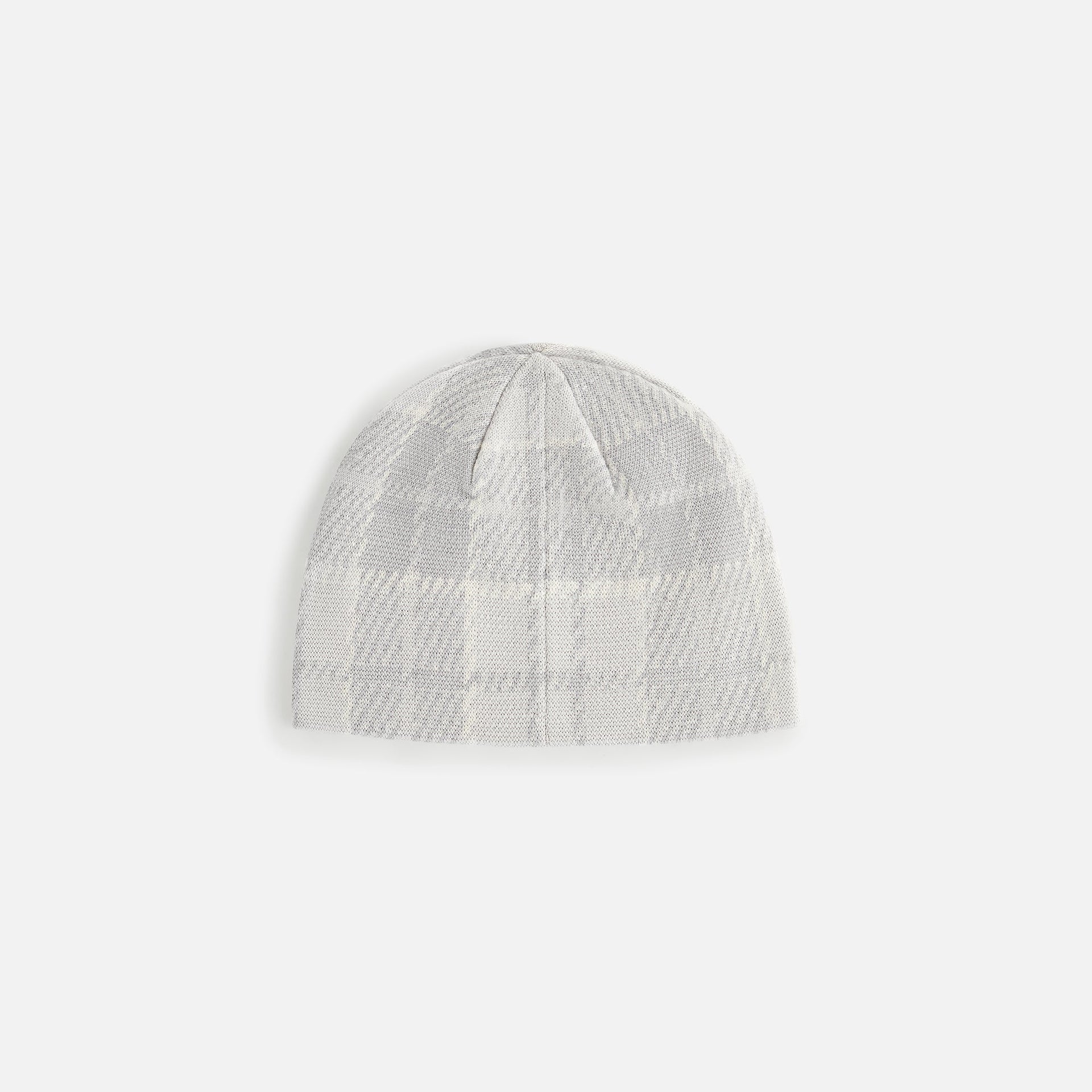 Kith Women Oversize Gingham Cuffless Jacquard Beanie - Rocket