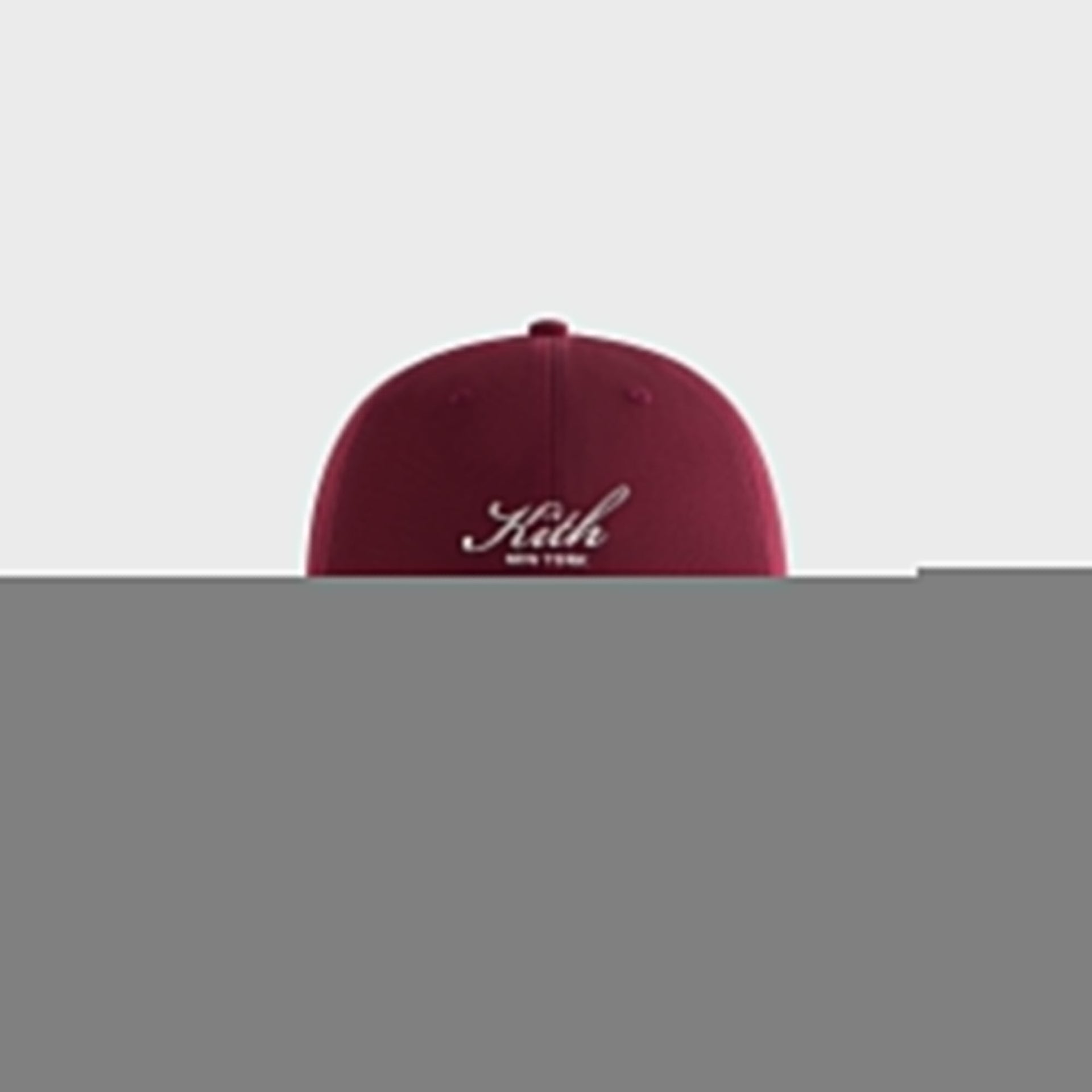 Kith Women Two-Tone Twill Kith Script Classic Cap - Magma - PH