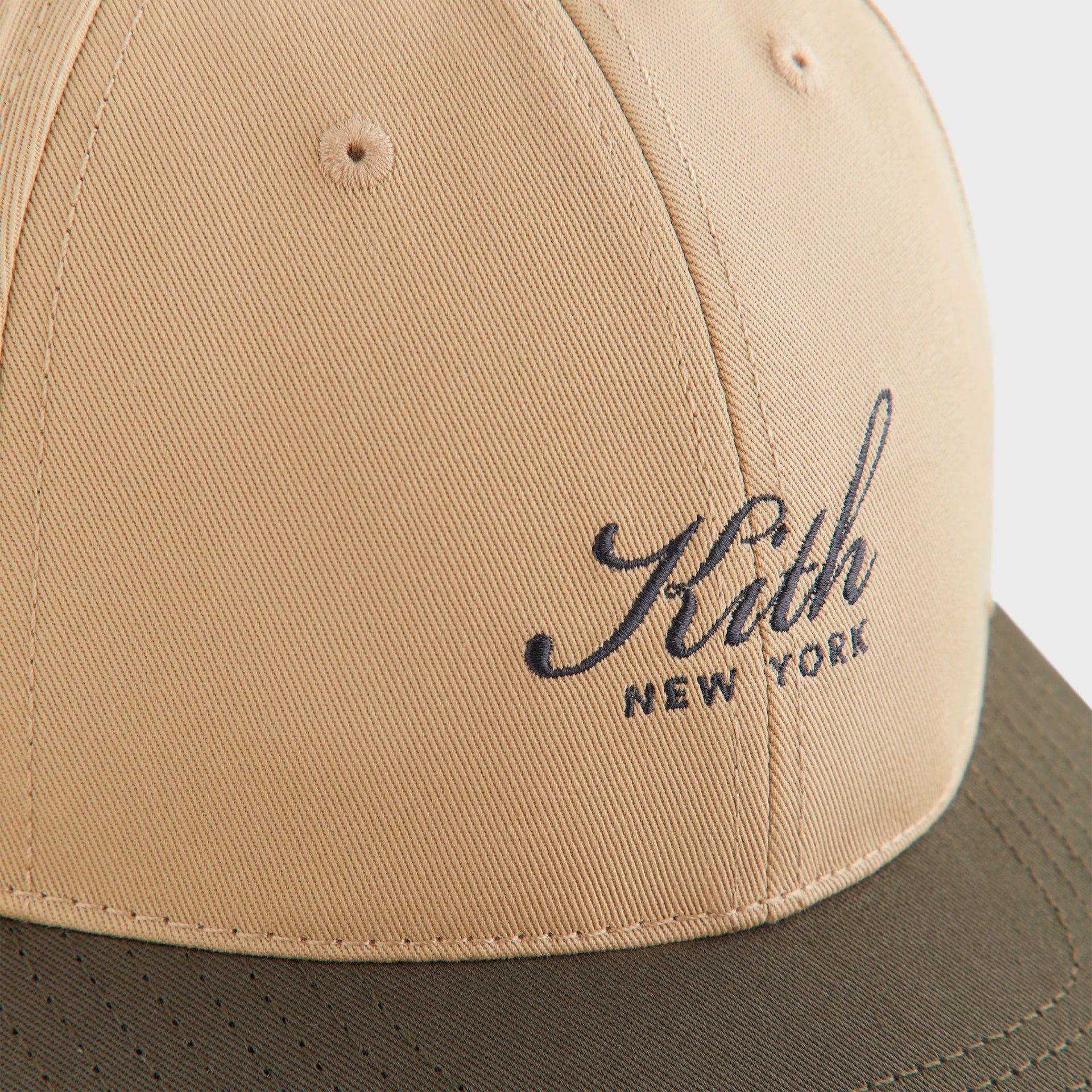 Kith Women Script New York Colorblock Classic Cap - Canvas