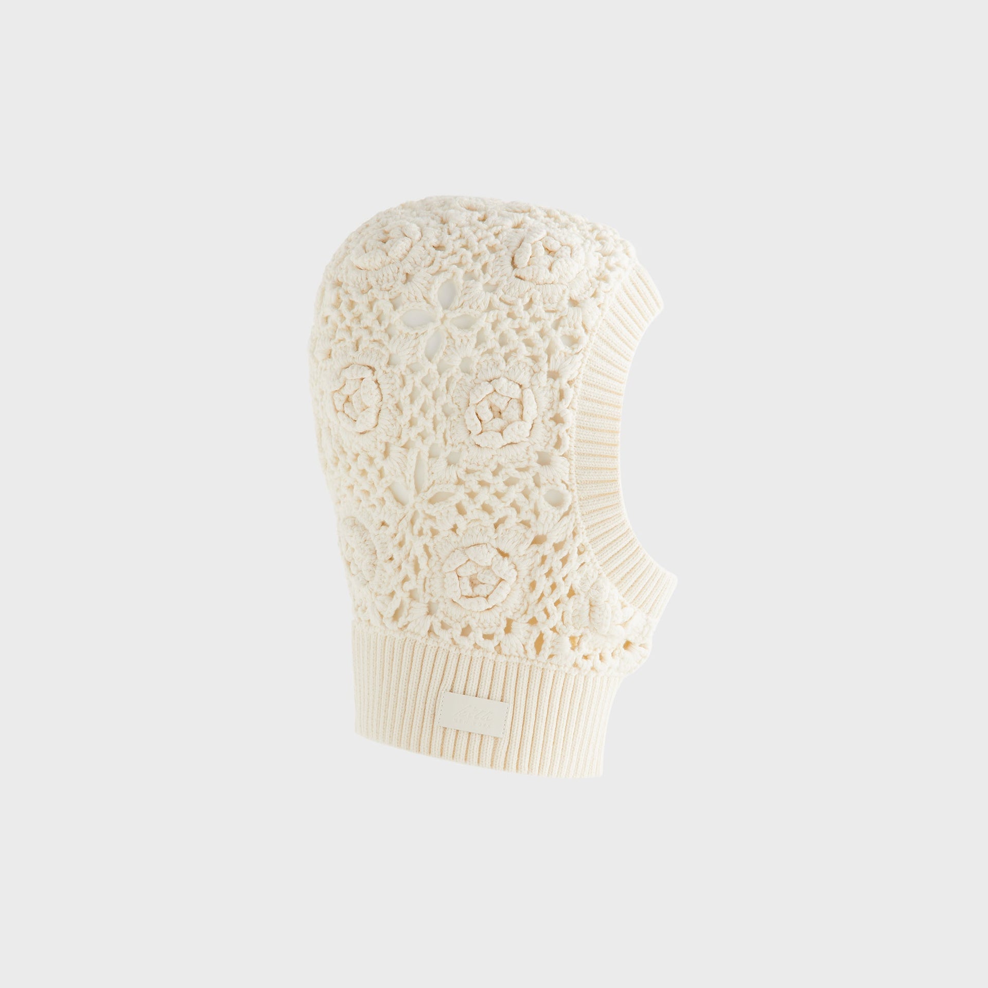 Lisa for Kith Women Lace Crochet Balaclava - Sandrift