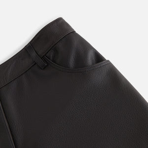 Kith Women Evren Moto Leather Pant - Black