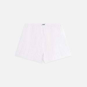 Kith Women Ida II Sheer Stripe Boxer Short - White