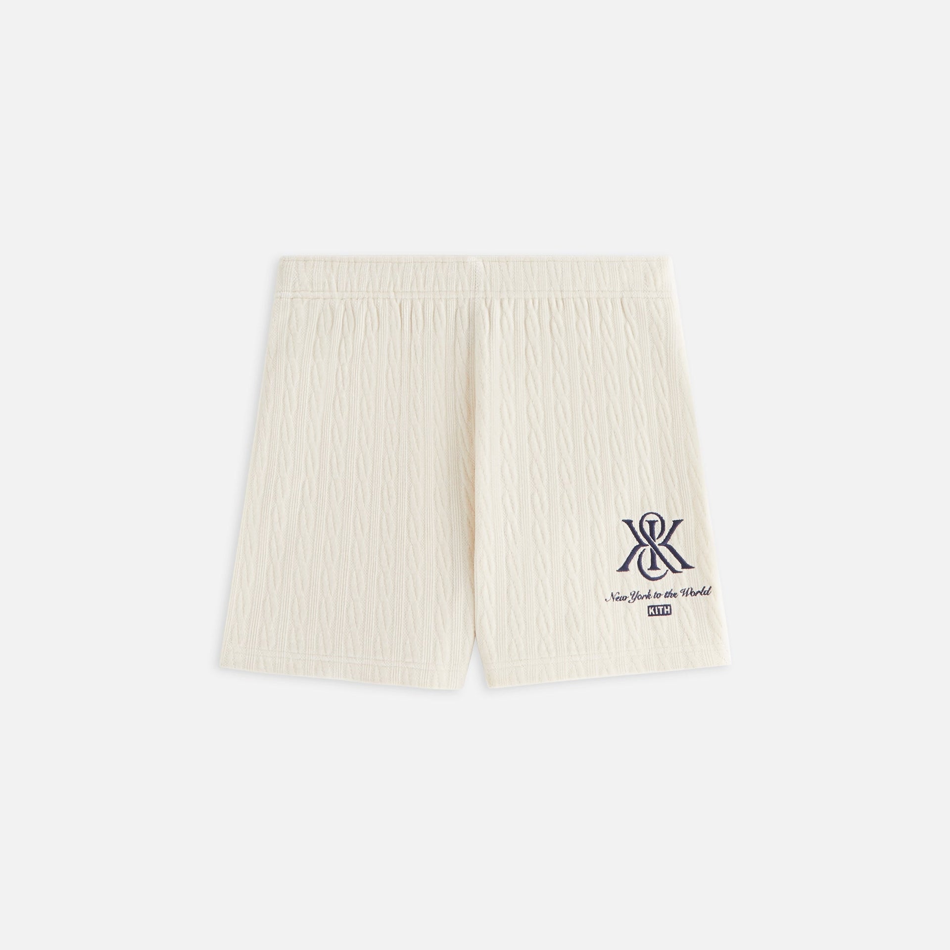 Kith Women Rayne Crest Chenille Short - Waffle