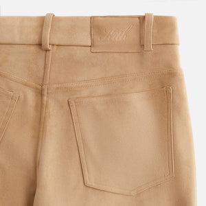 Kith Women Miren Microsuede Five Pocket Pant - Birch