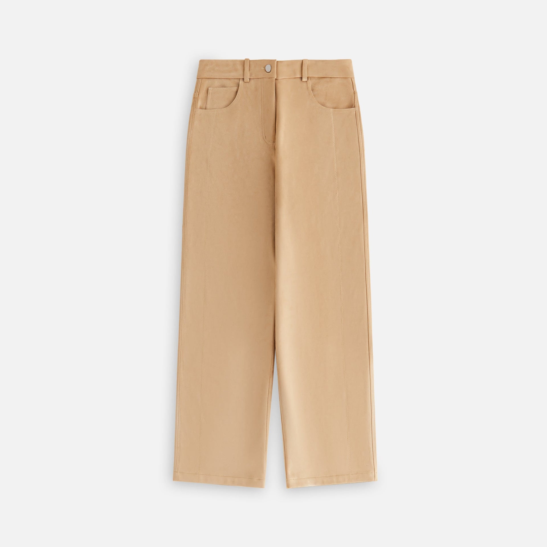 Kith Women Miren Microsuede Five Pocket Pant - Birch