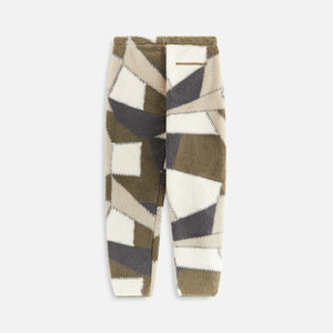 Kith Women Chelsea III Patchwork Fleece Jogger - Plaster PH