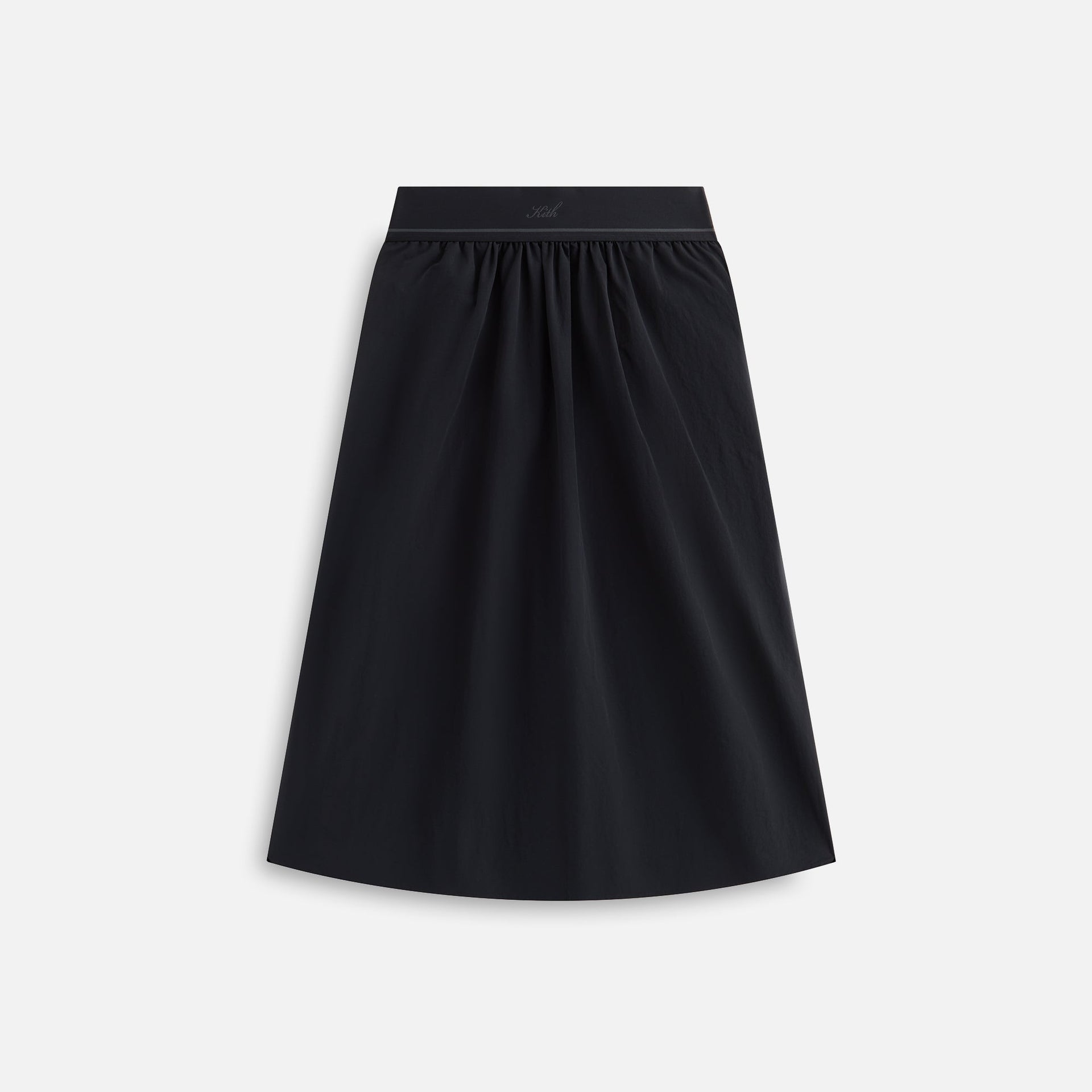 Kith Women Nadine Nylon Maxi Skirt - Black