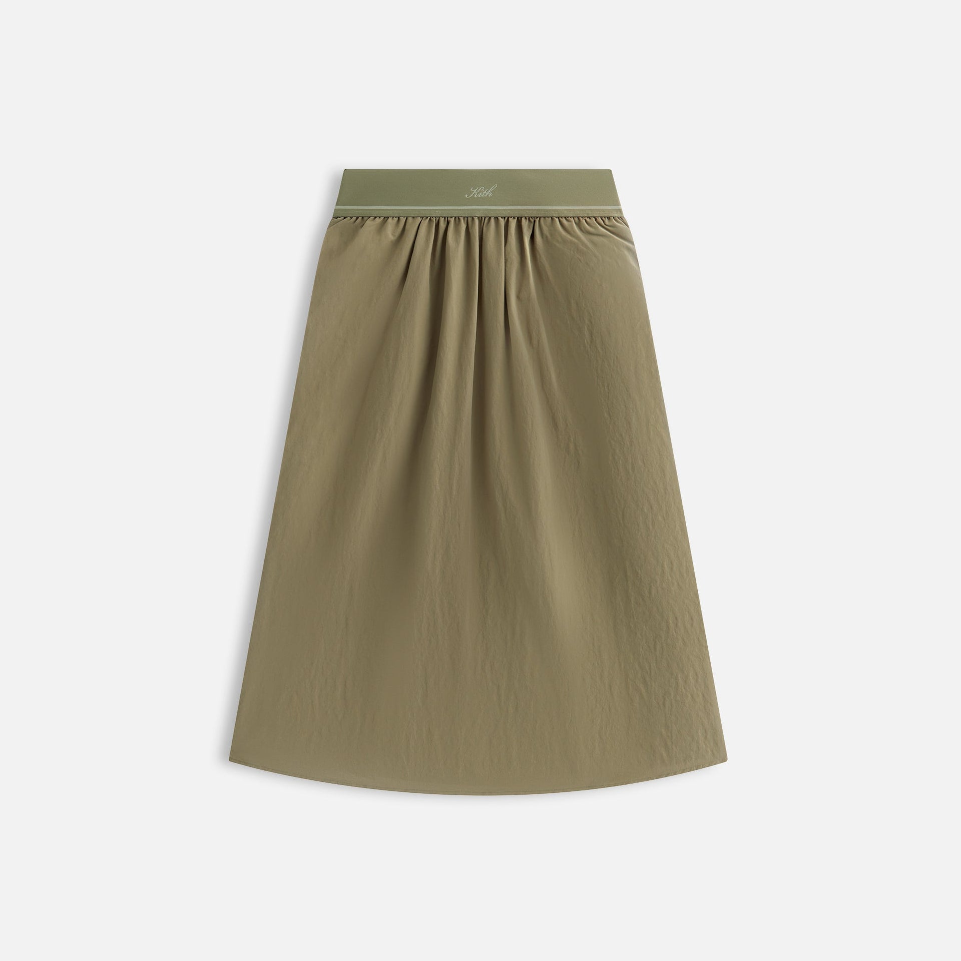 Kith Women Nadine Nylon Maxi Skirt - Canopy