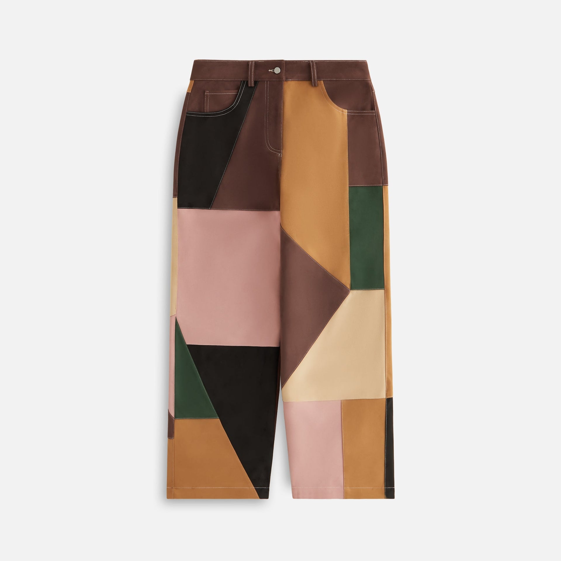 Kith Women Miren Patchwork Five Pocket Pant - Derby