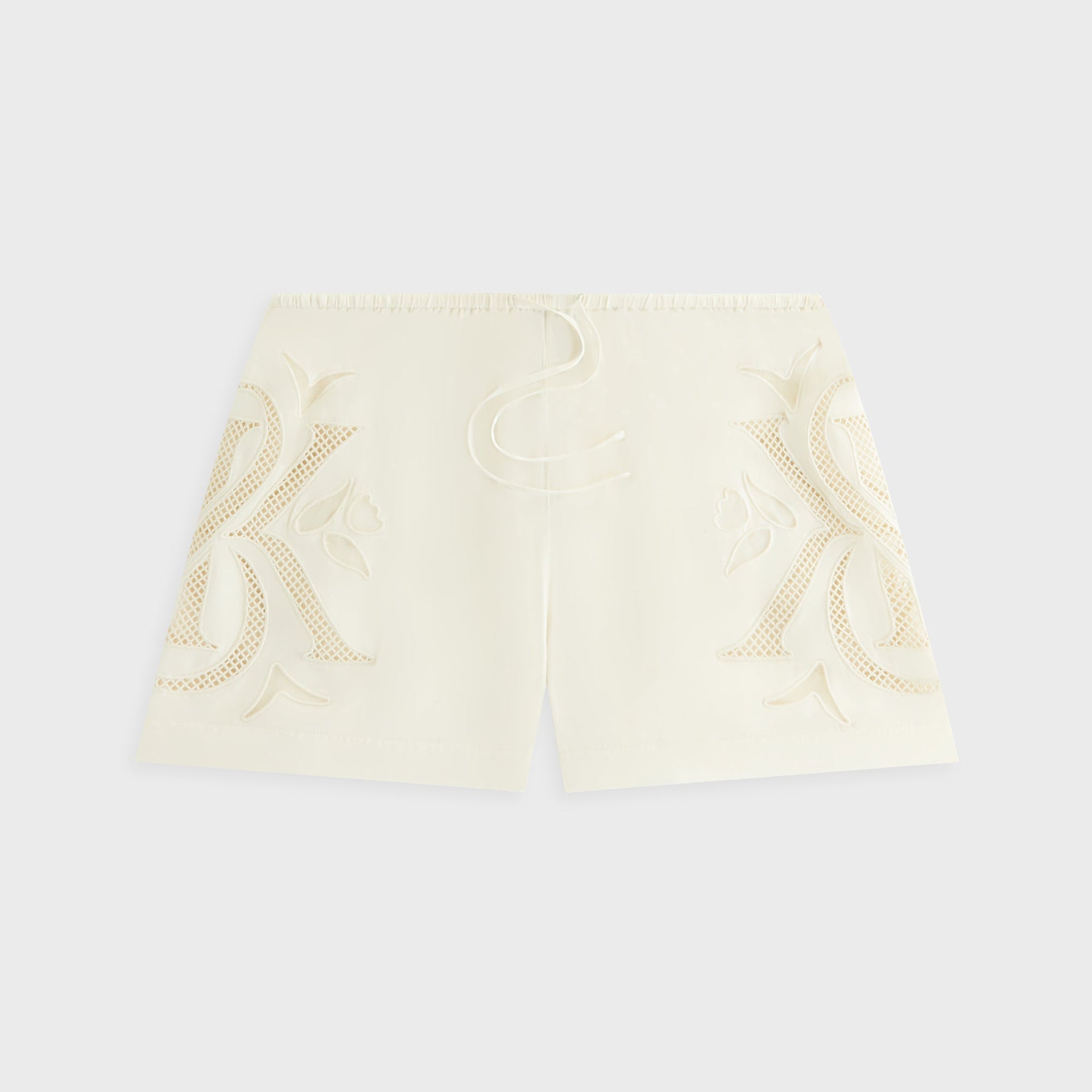 Kith Women Thea II Broderie Crest Short - Waffle