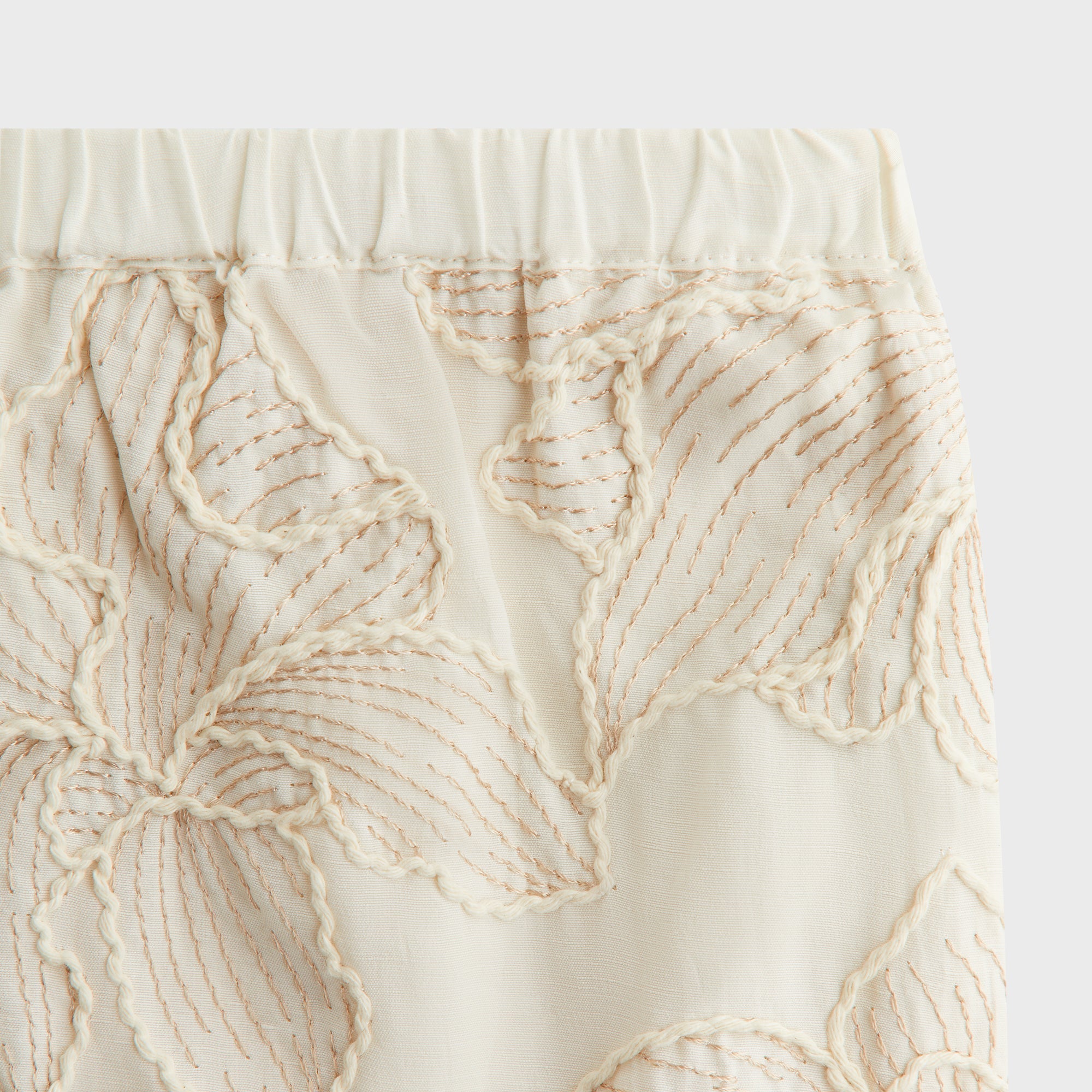 Kith Women Ida II Floral Embroidered Pant - Sandrift – Kith