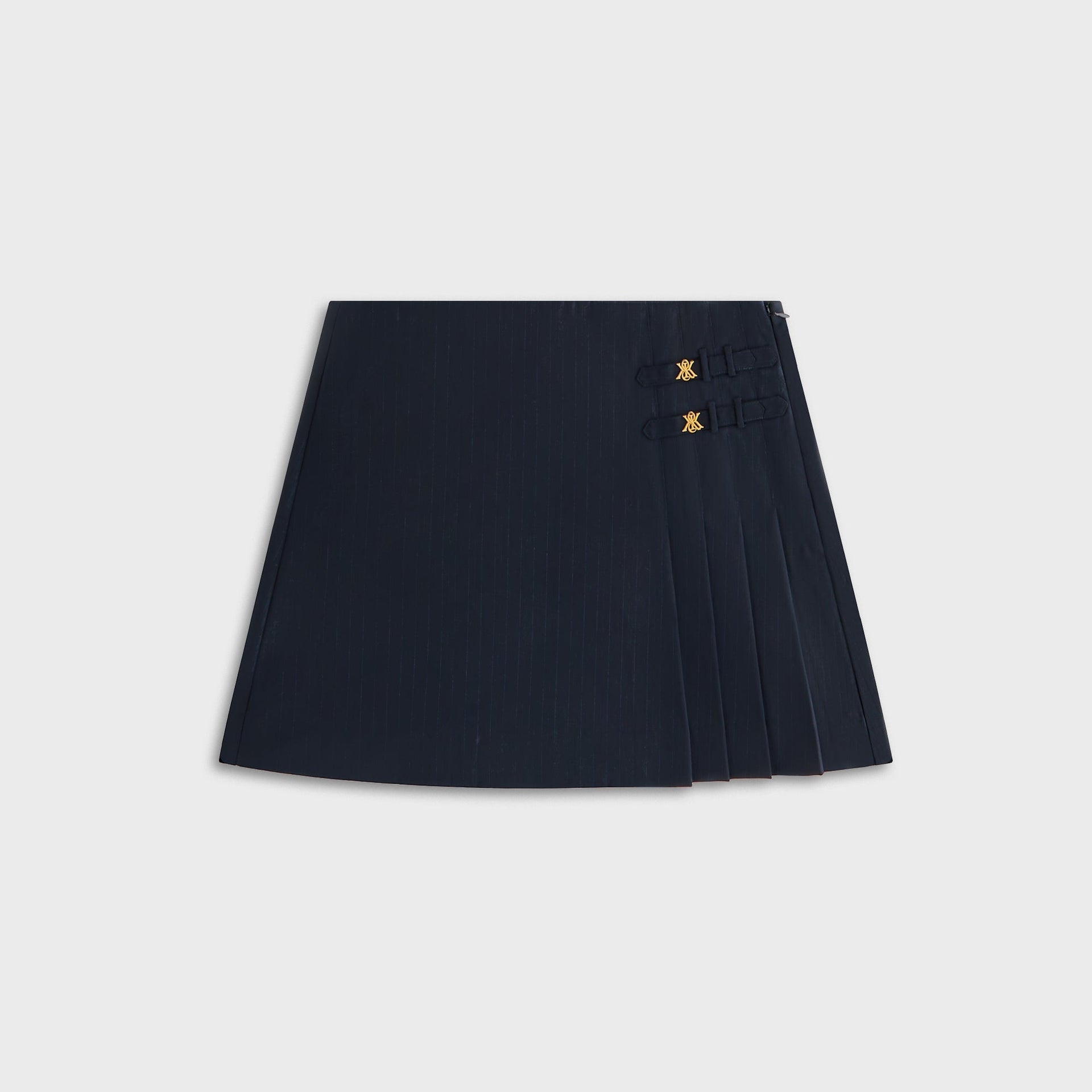 Kith Women Emira Pleated Micro Skirt - Black - PH