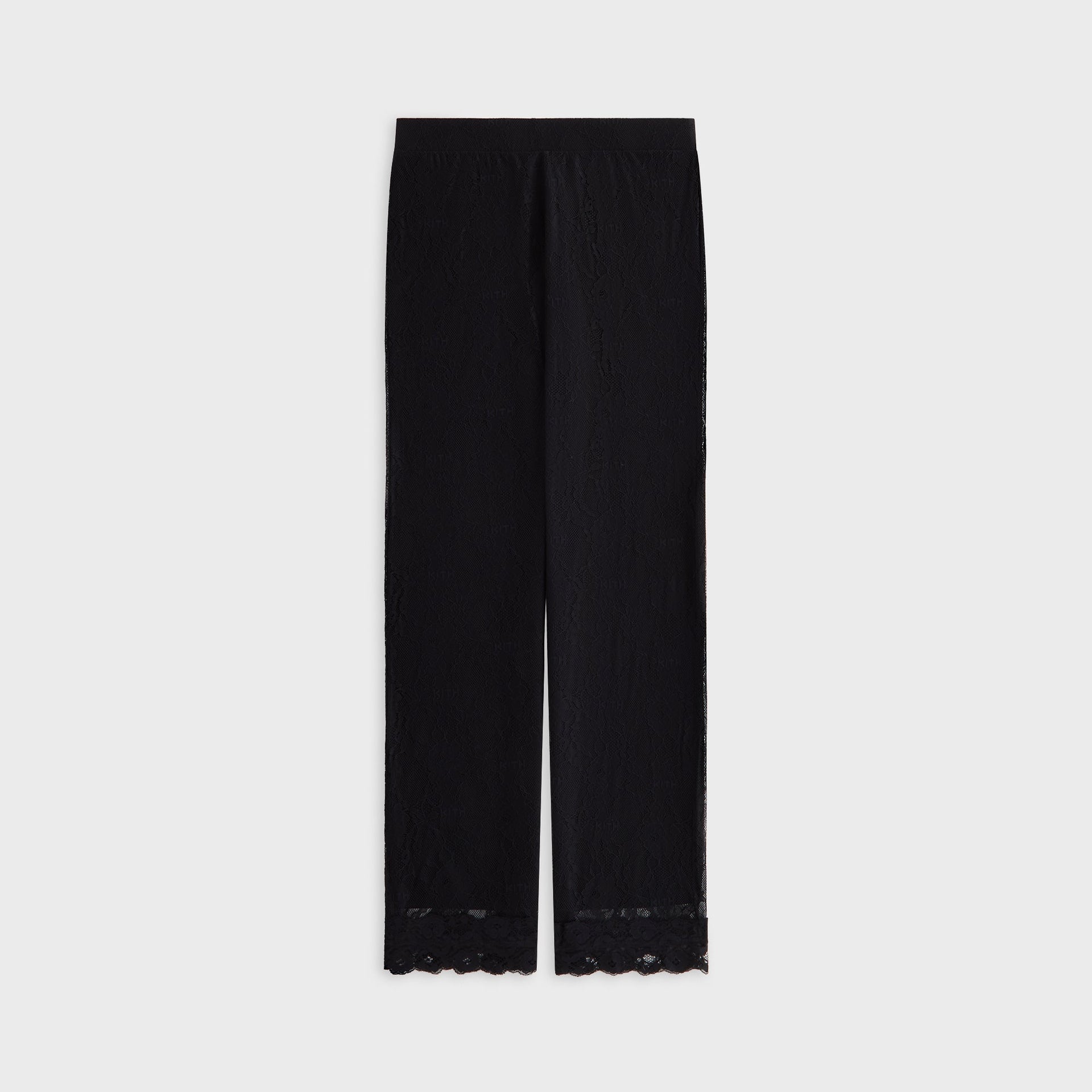 Lisa for Kith Women Elise Lace Low Rise Pant - Black