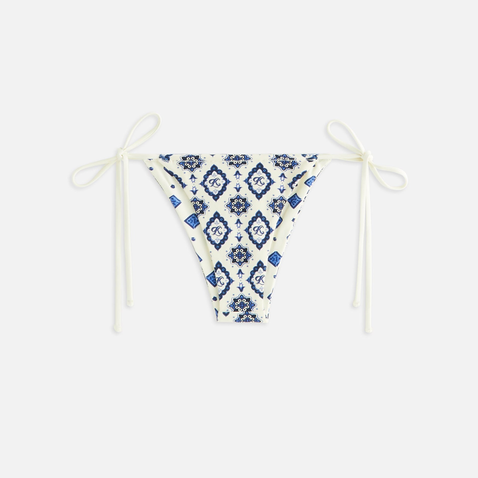 Kith Women Tova Baroque Tile Tie Bottom - Sandrift