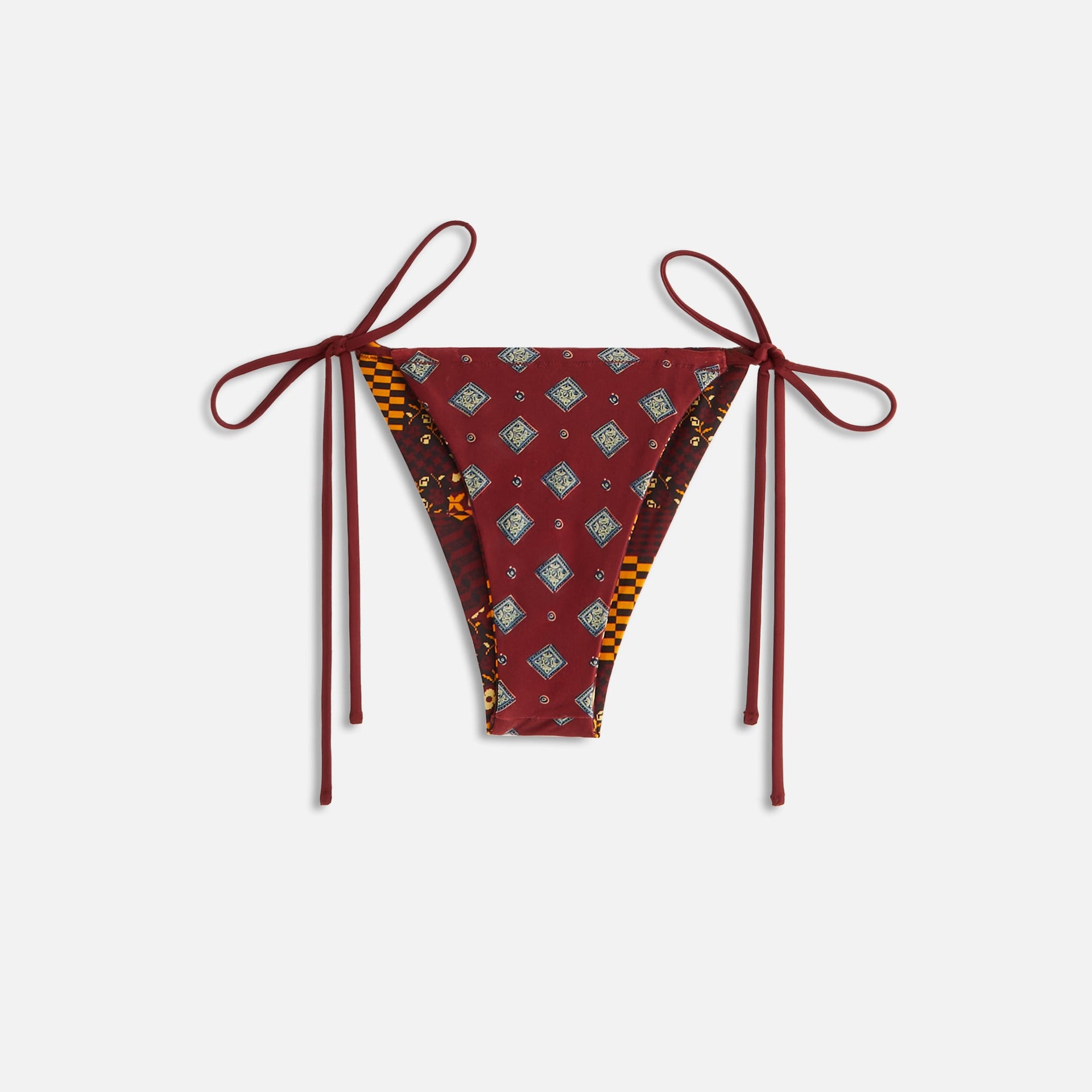 Kith Women Tova Geo Floral Tie Bottom - Rhone