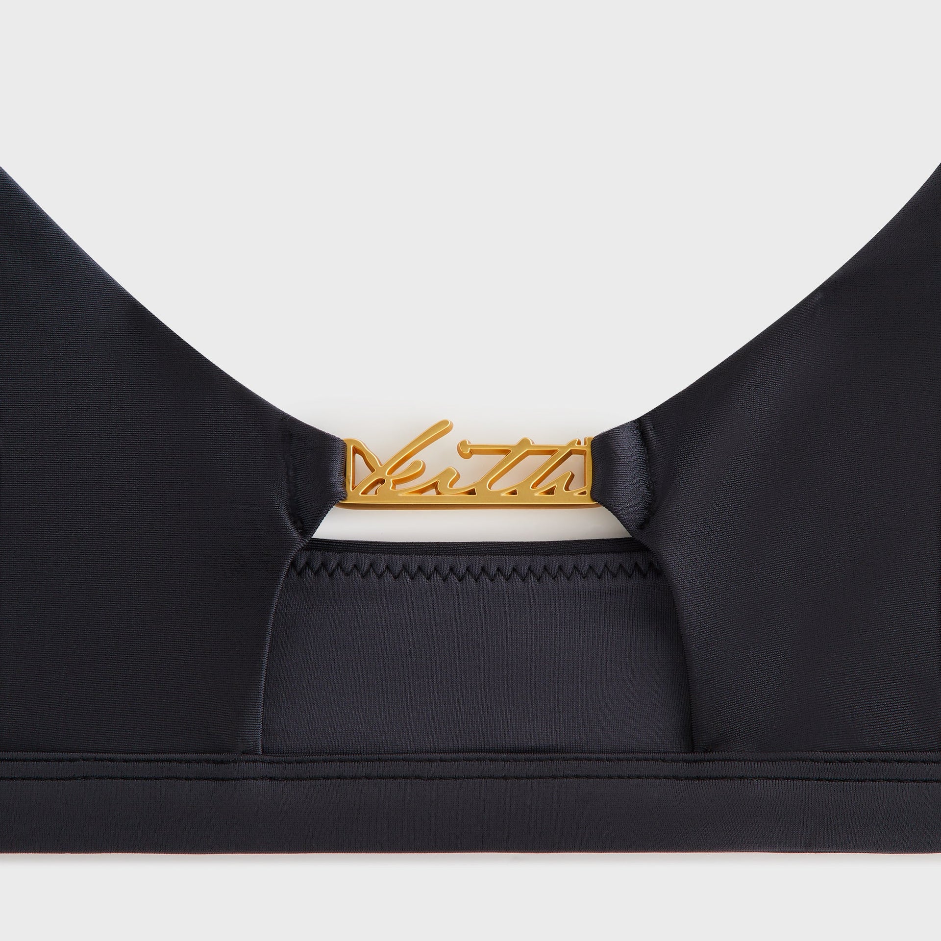 Kith Women Jaydyn Keyhole Bikini Top - Black