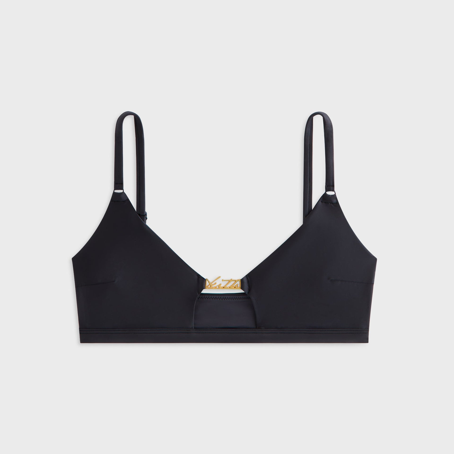 Kith Women Jaydyn Keyhole Bikini Top - Black