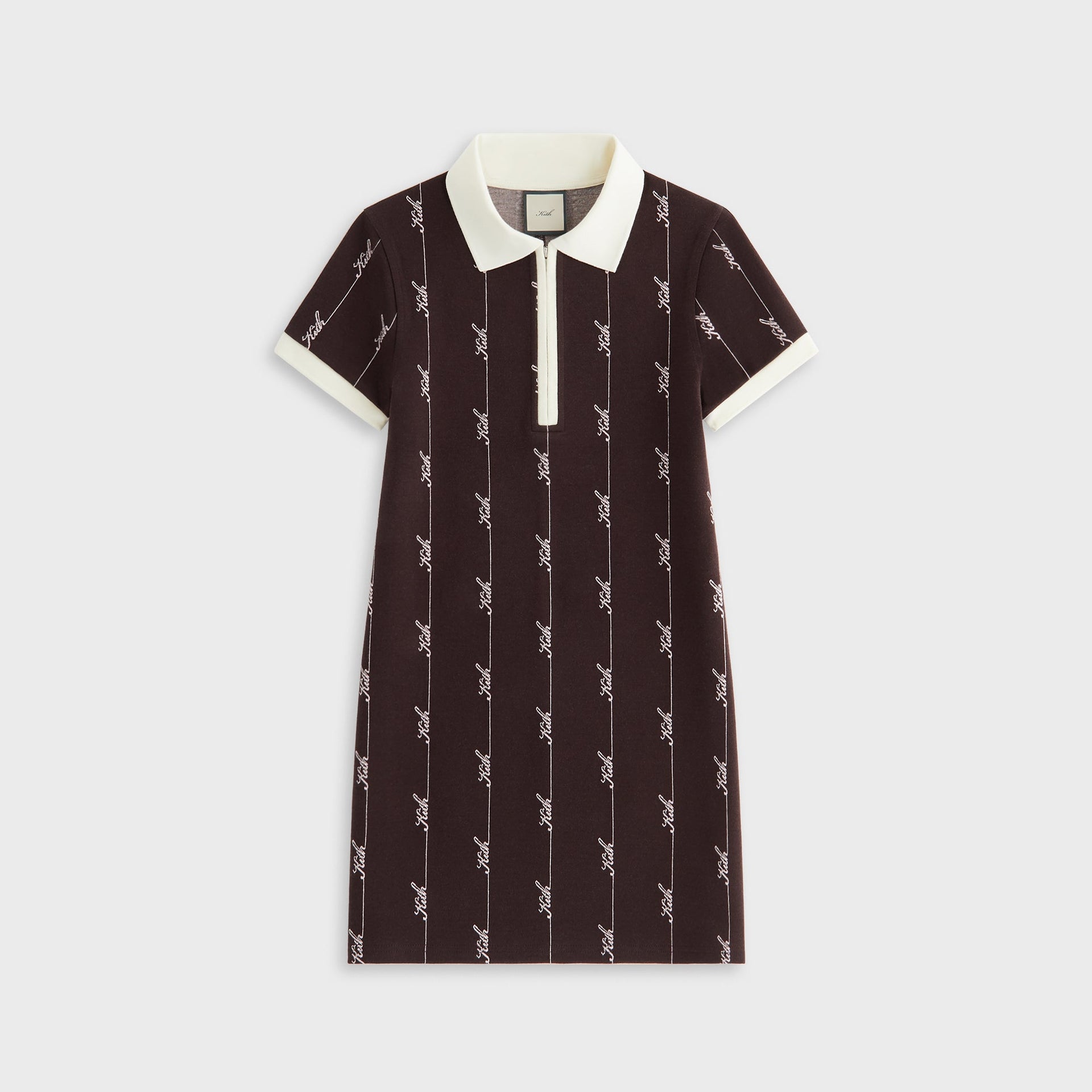 Kith Women Taylen Pique Logo Knit Dress - Incognito