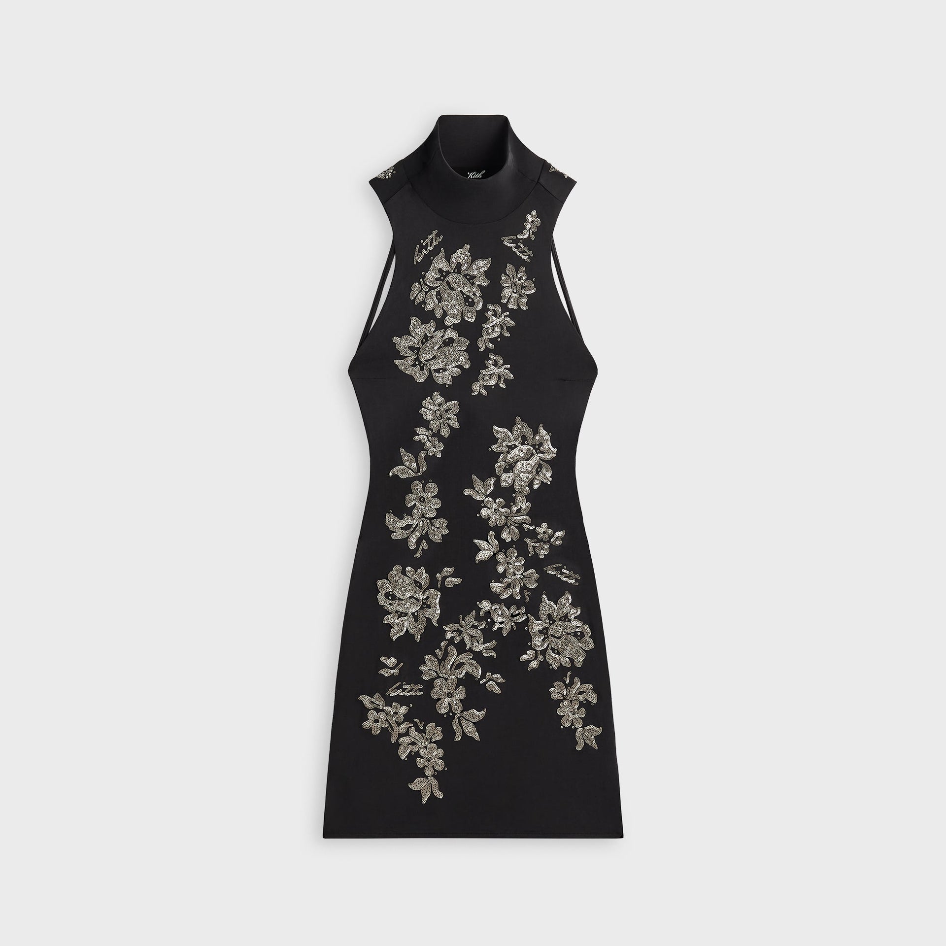 Lisa for Kith Women Nina Embellished Backless Mini Dress - Black