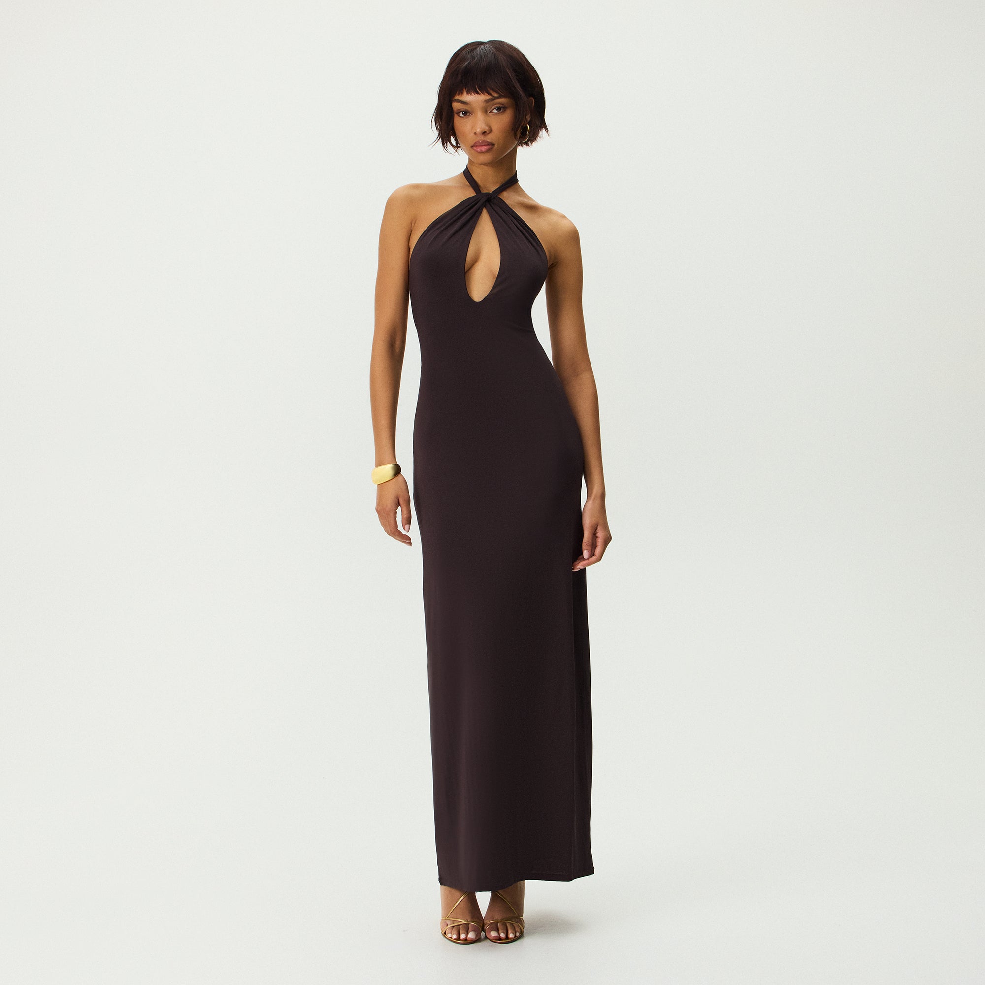 Kith Women Sasha Halter Maxi Dress - Incognito – Kith Canada