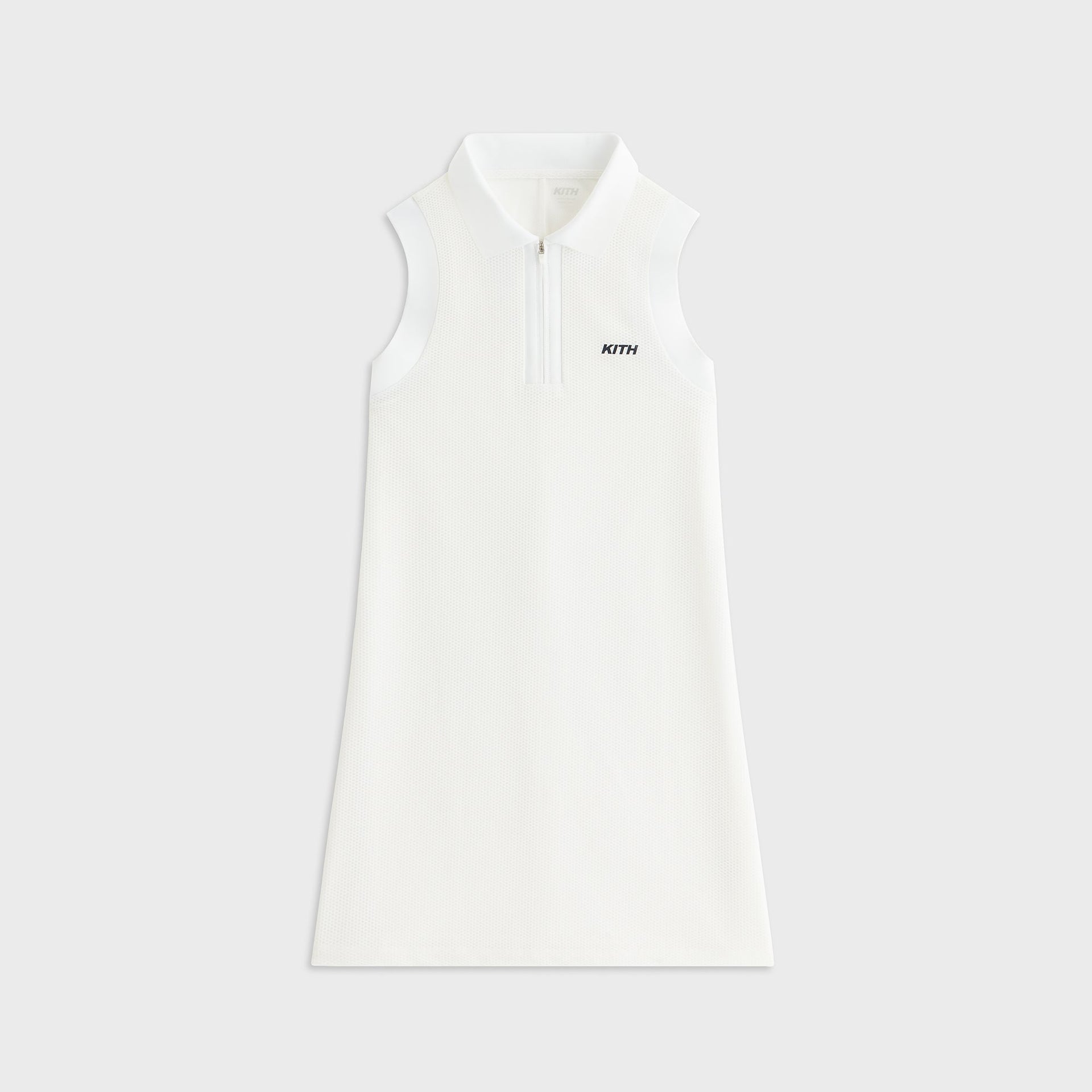 Kith Women Perry Polo Mesh Dress - White - PH
