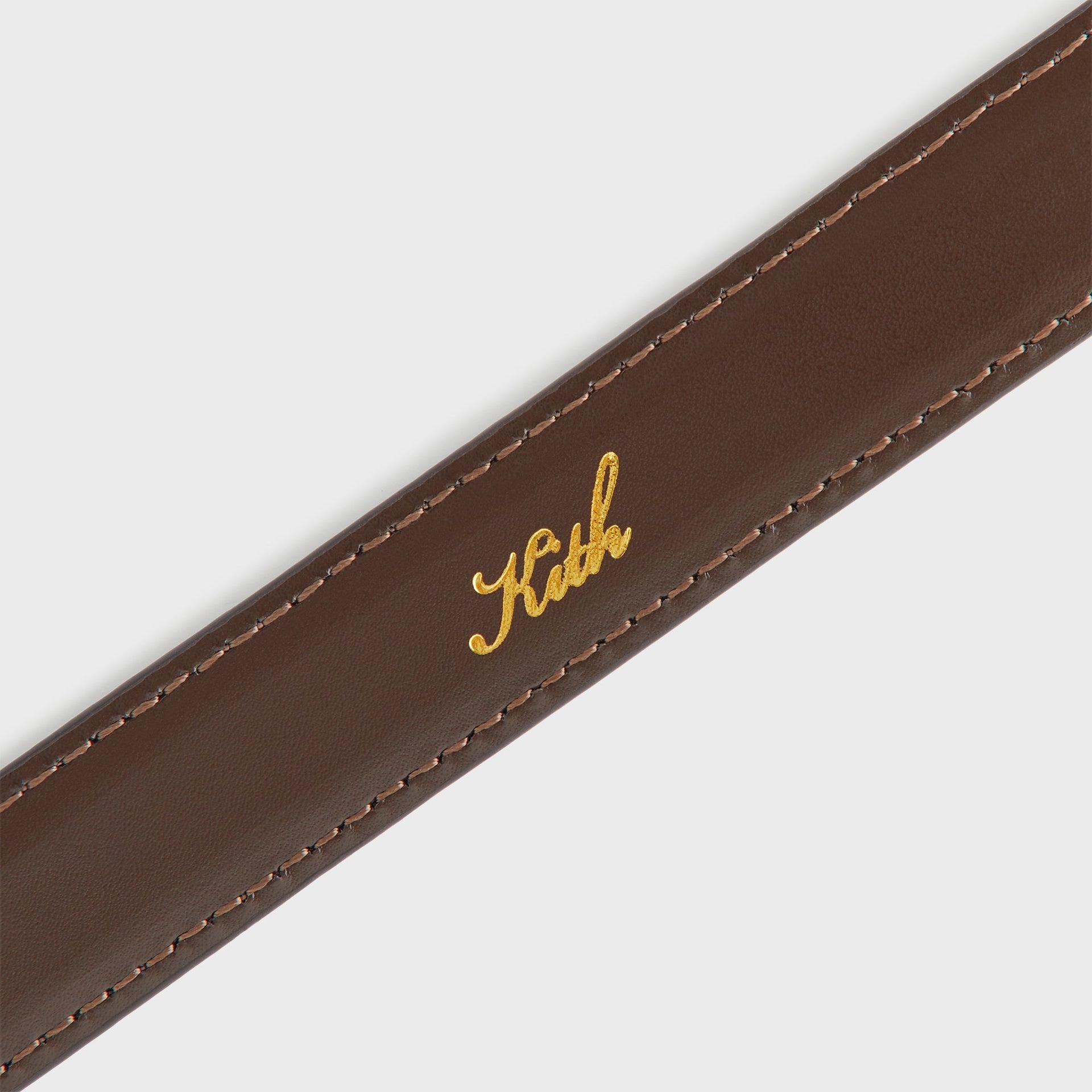 Kith Women Monogram Debossed Suede Belt - Incognito - PH