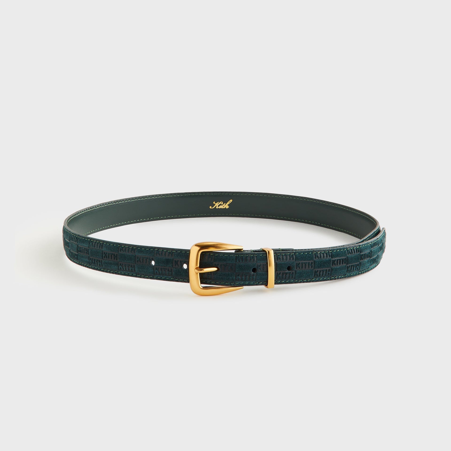 Kith Women Monogram Debossed Suede Belt - Stadium - PH