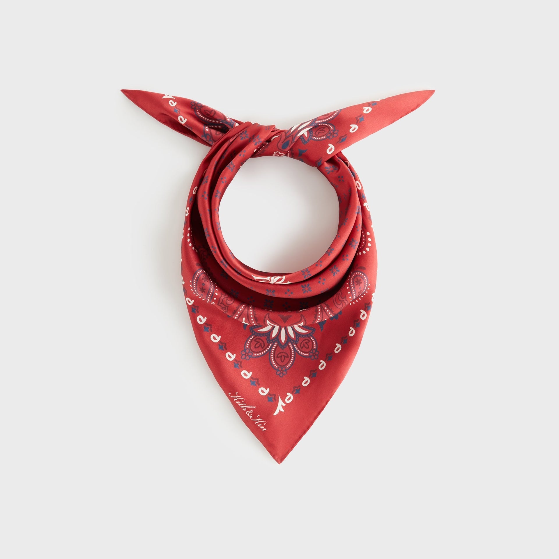 Kith Women Printed Paisley Silk Bandana - Allure - PH