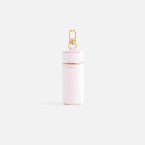 Kith Women Wave Monogram Deboss Leather Cylinder Pouch - Pointe