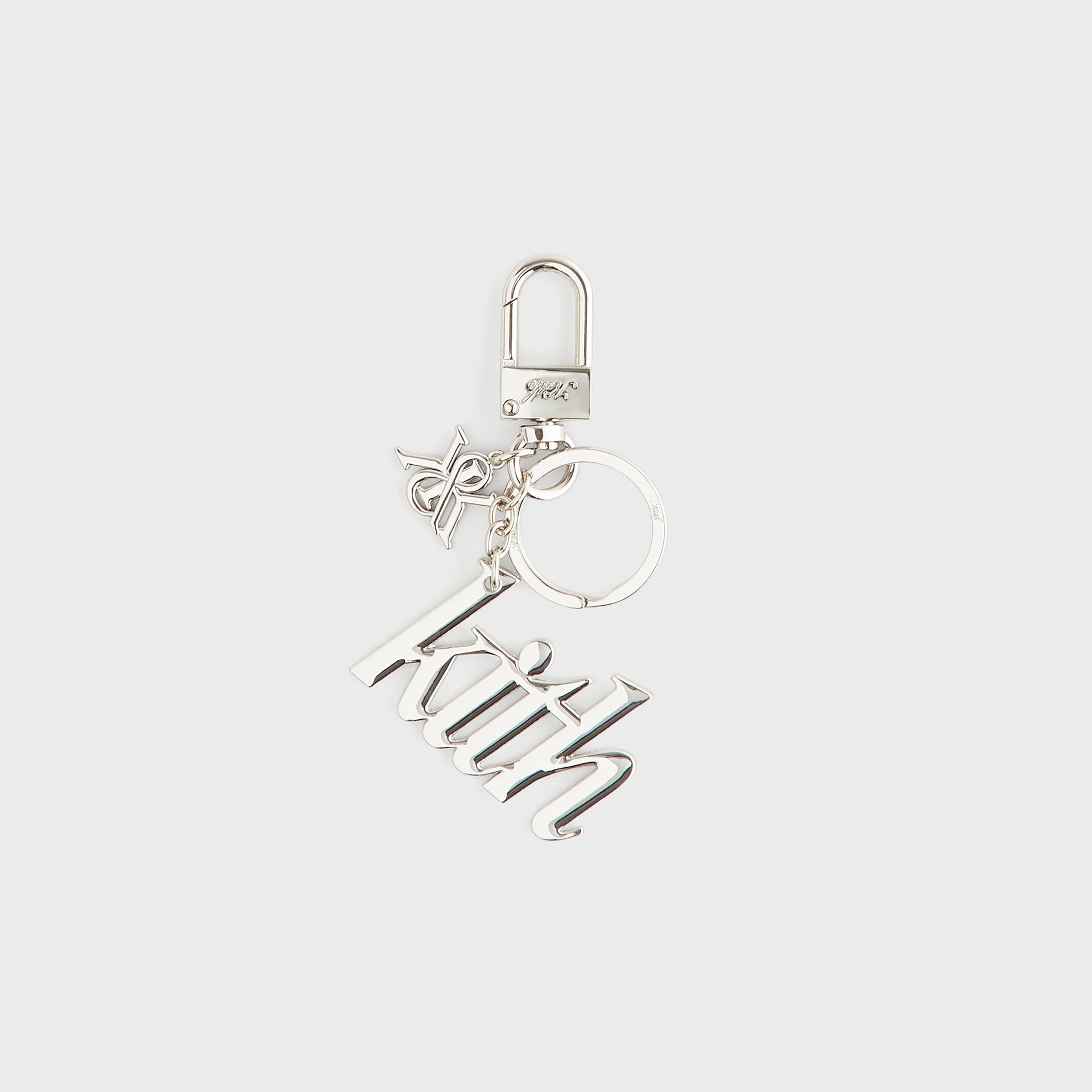 Kith Women Kith & Crest Keychain - Silver