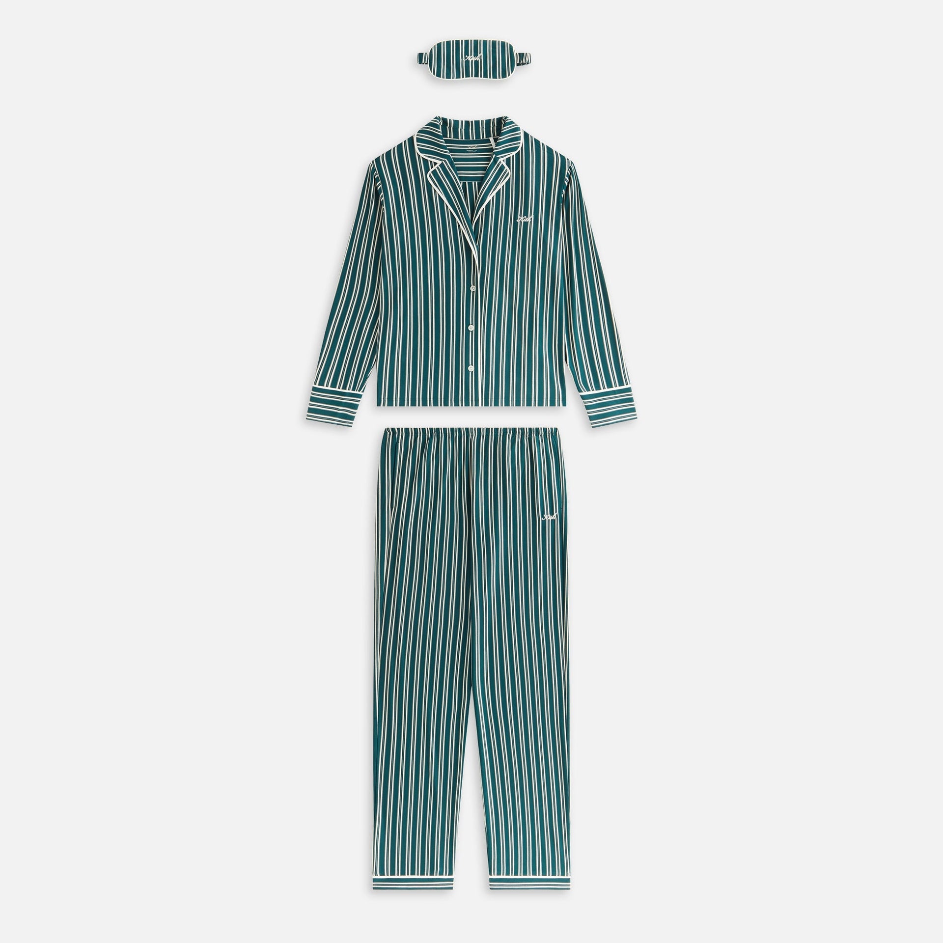 Kithmas Women Striped Pajama Set - Chronicle PH