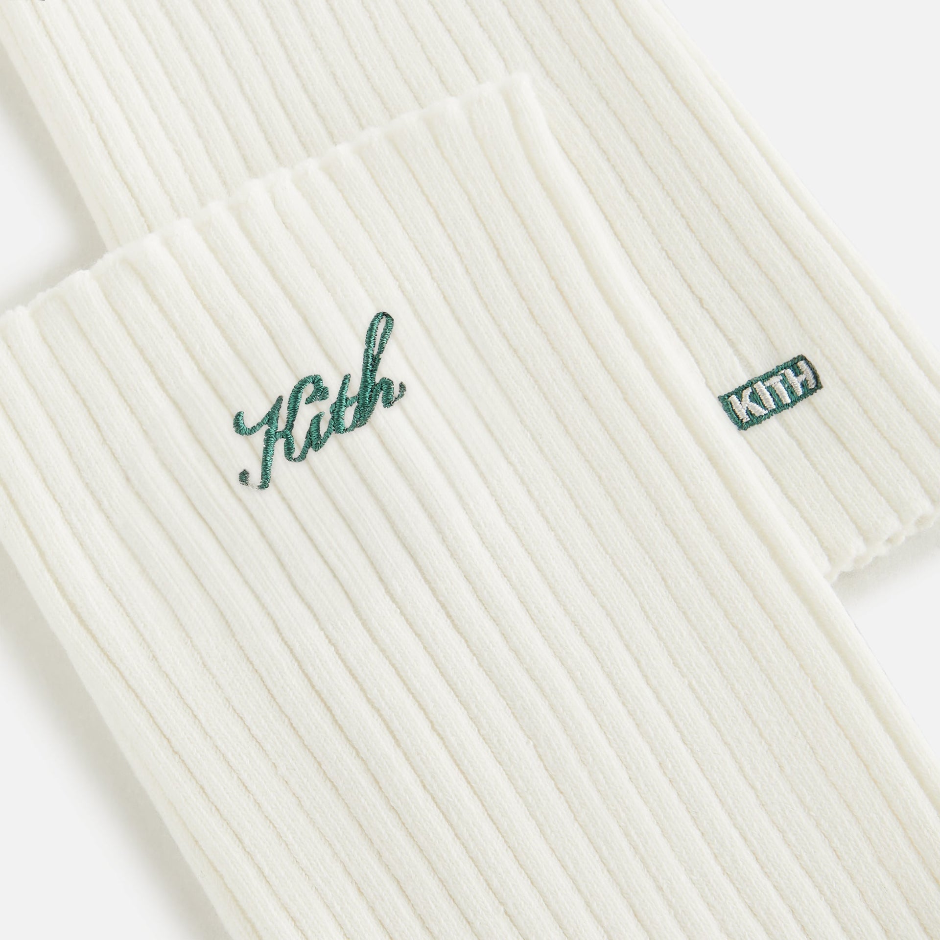 Kith Women Script Logo Leg Warmer - Whisper PH