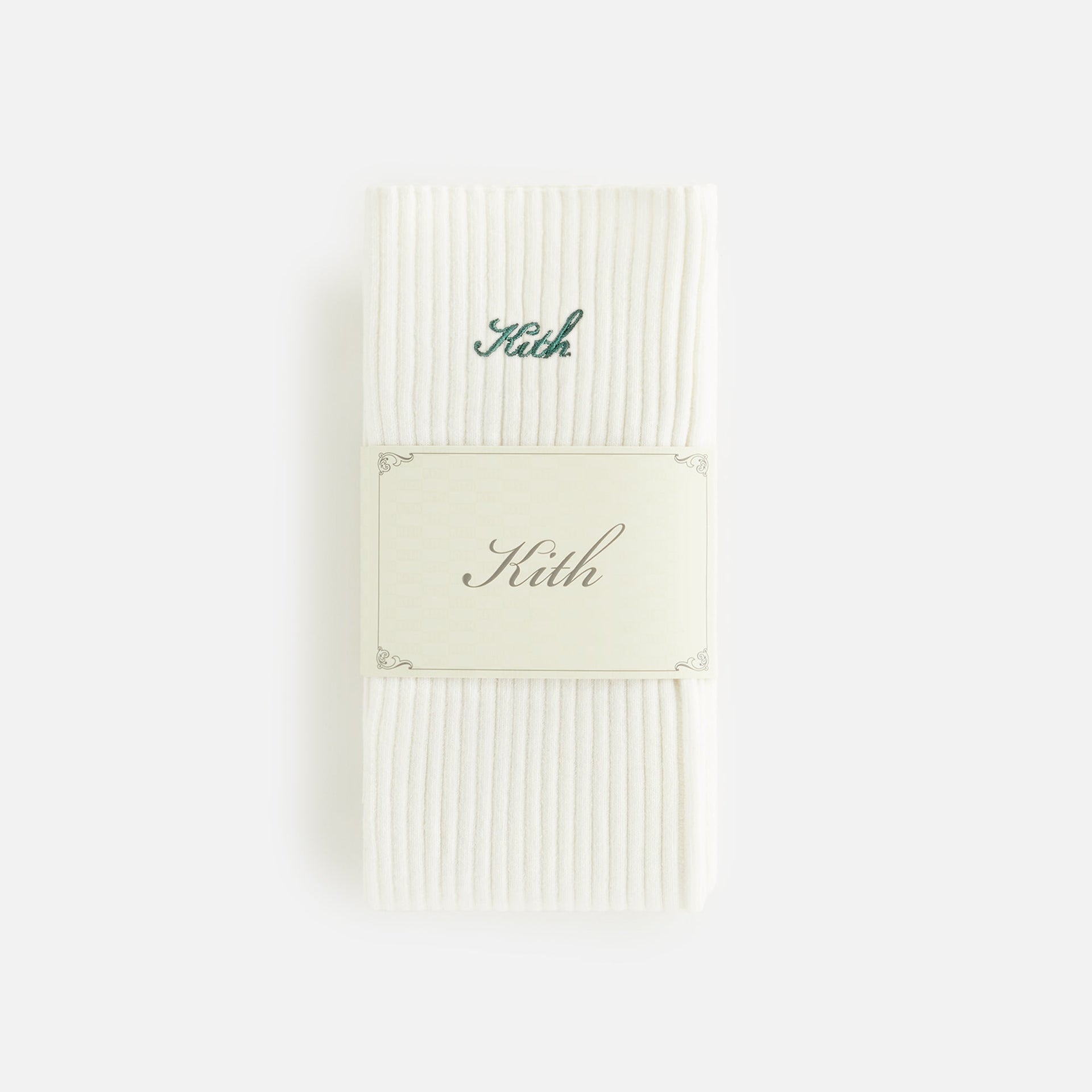 Kith Women Script Logo Leg Warmer - Whisper PH