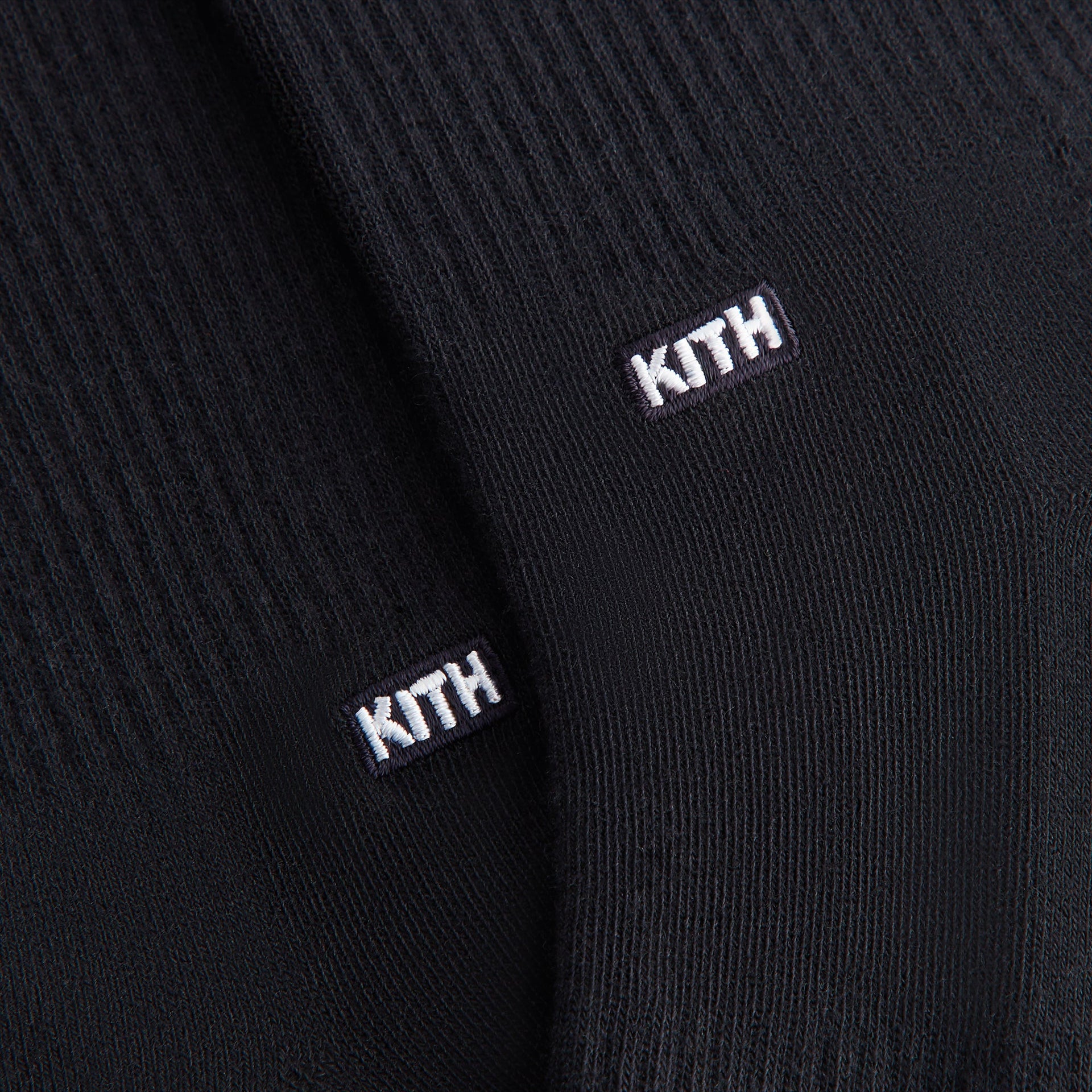 Kith Women Script Light Mid Calf 3-Pack Crew Socks - Multi
