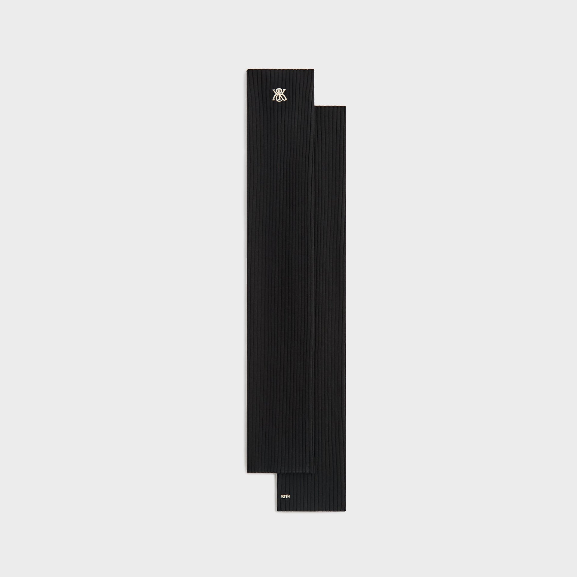 Kith Women Crest Logo Leg Warmer - Black