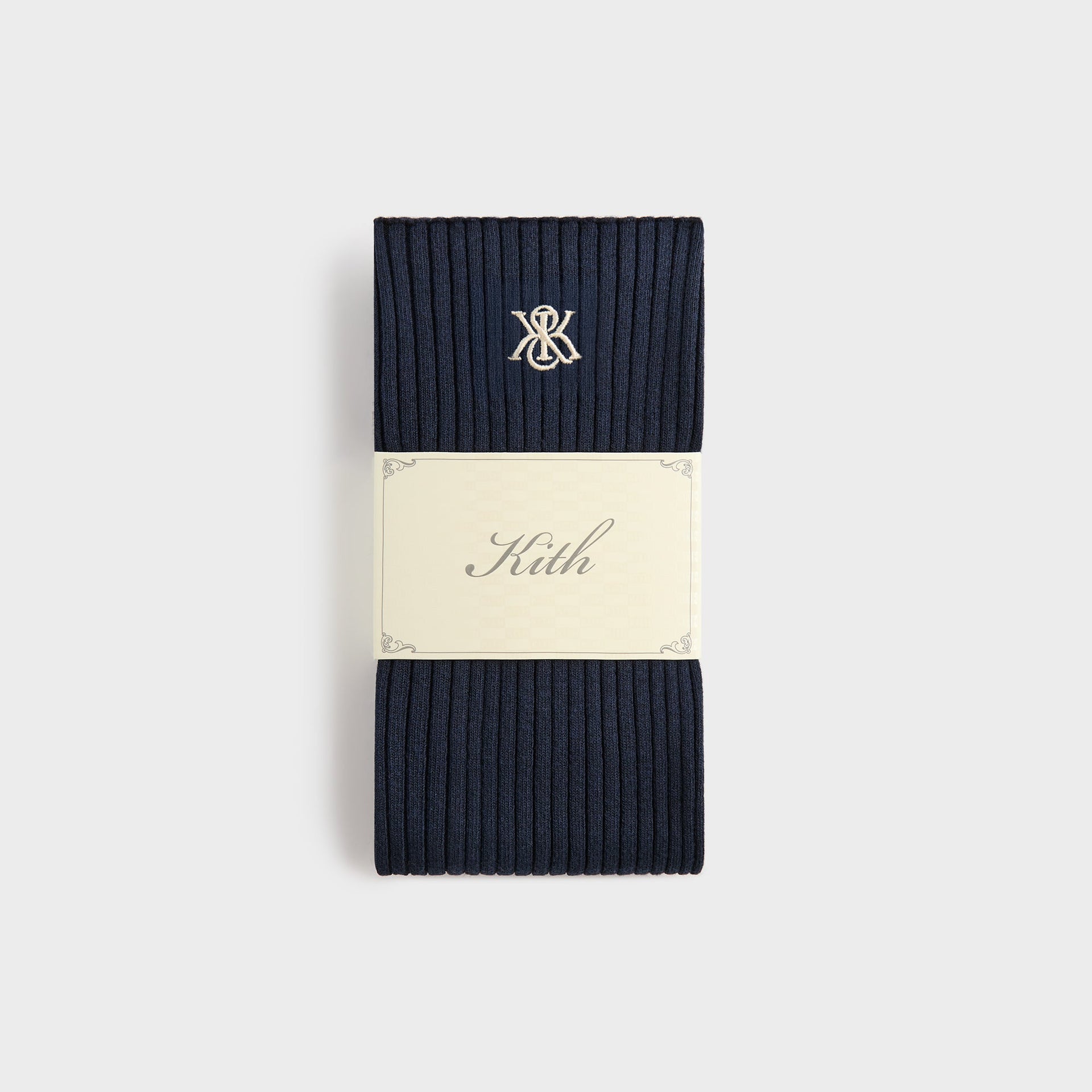 Kith Women Crest Logo Leg Warmer - Nocturnal - PH