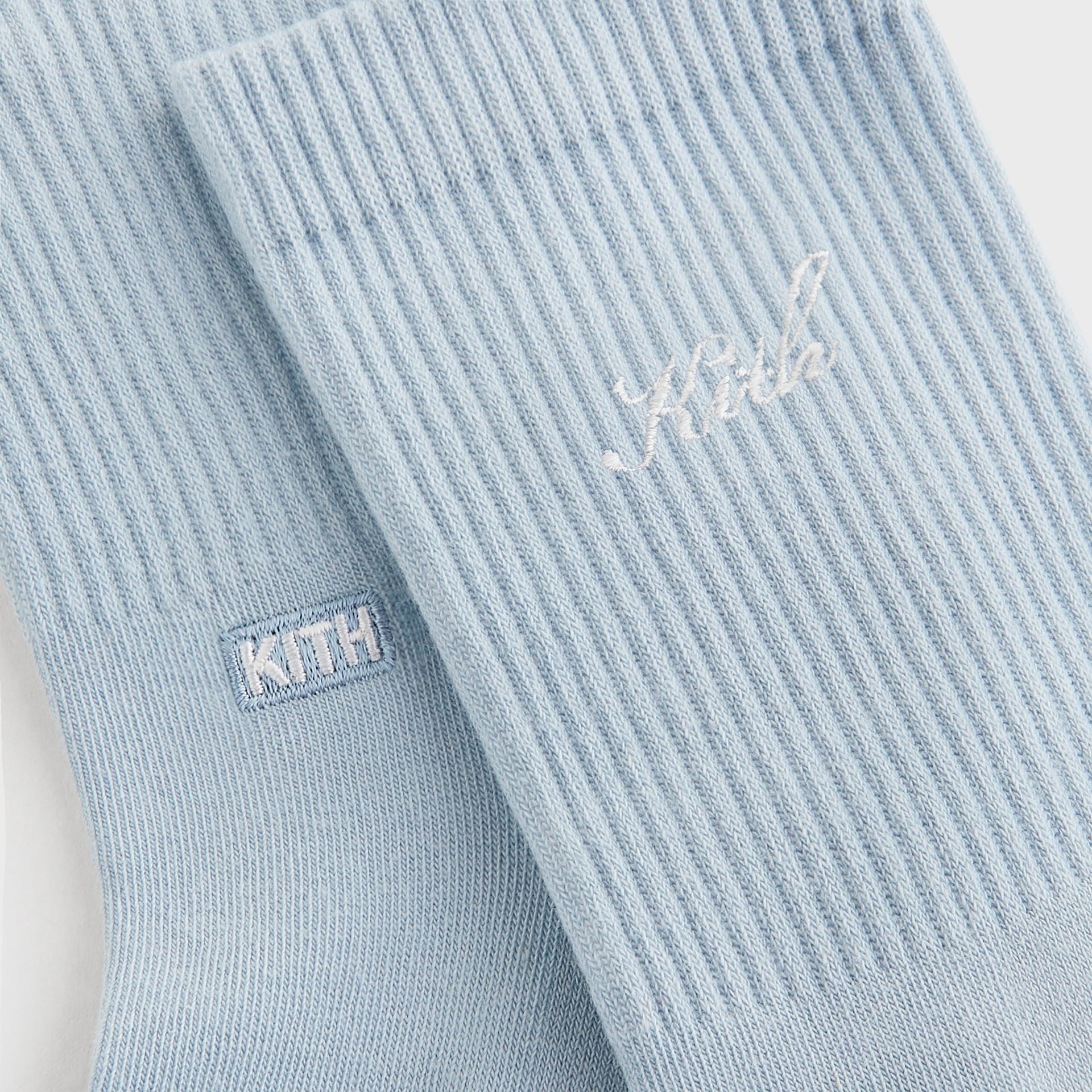 Kith Women 3-Pack Lightweight Cotton Classic Crew Sock - Multi