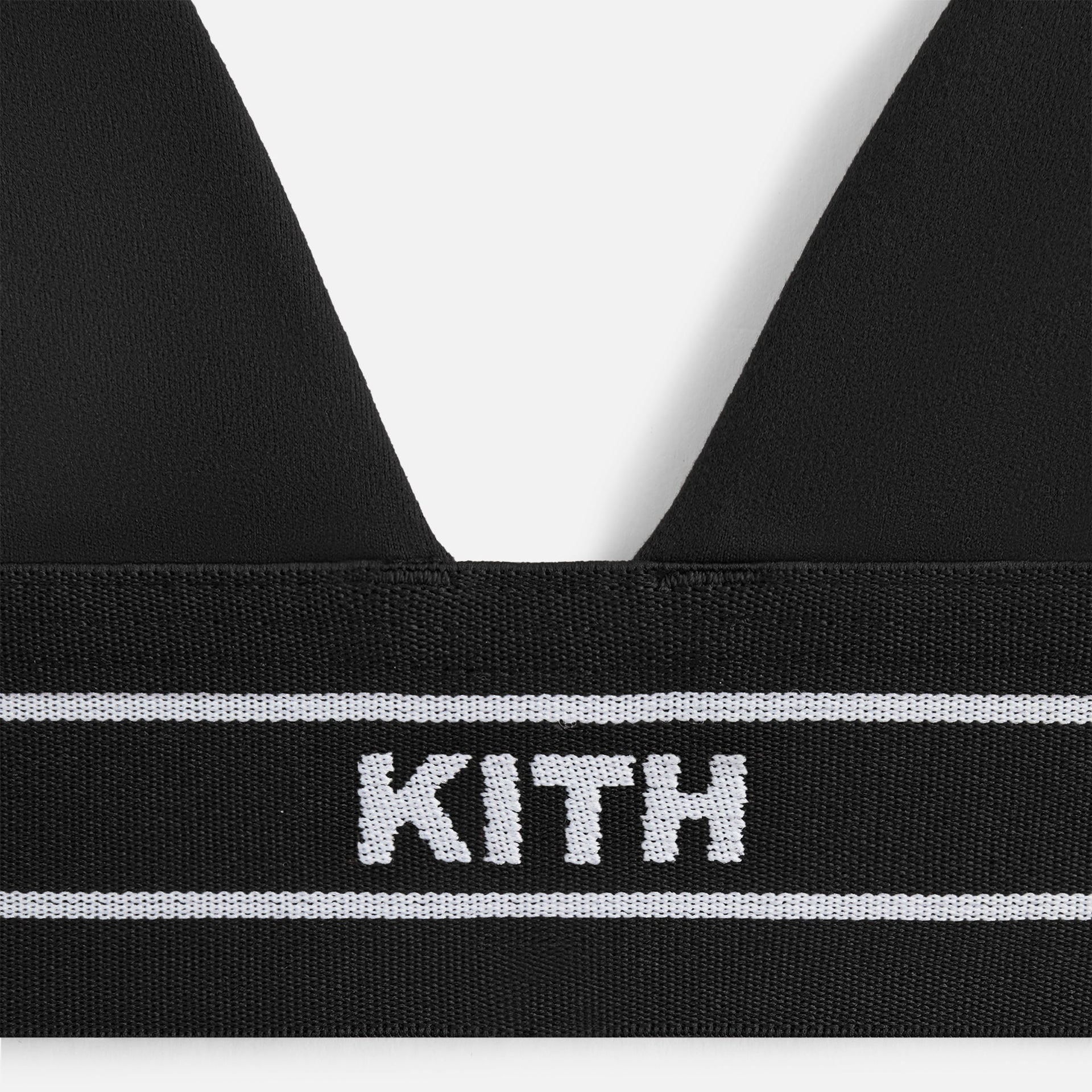 Kith Women Cay Plunge Active Bra - Black