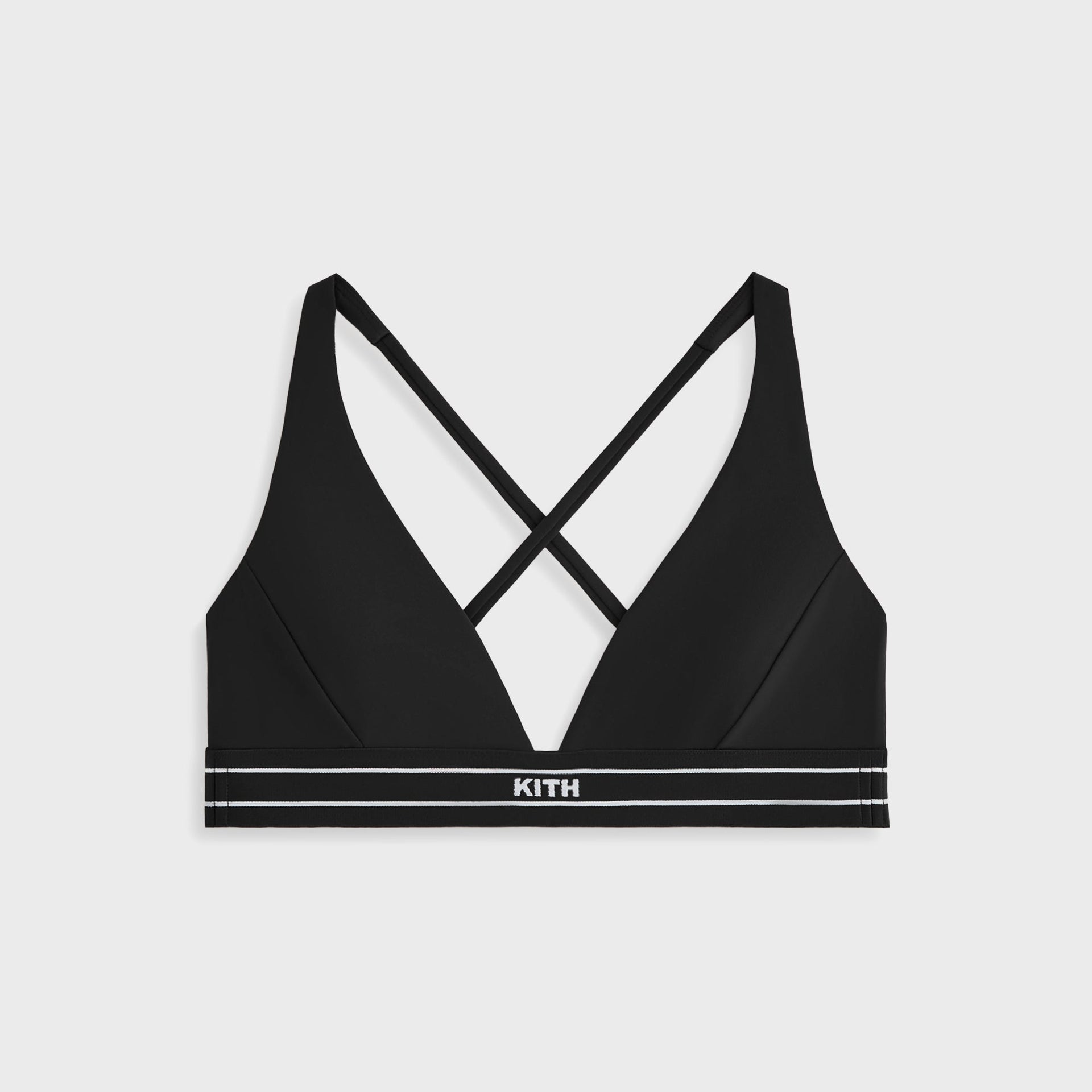 Kith Women Cay Plunge Active Bra in Black