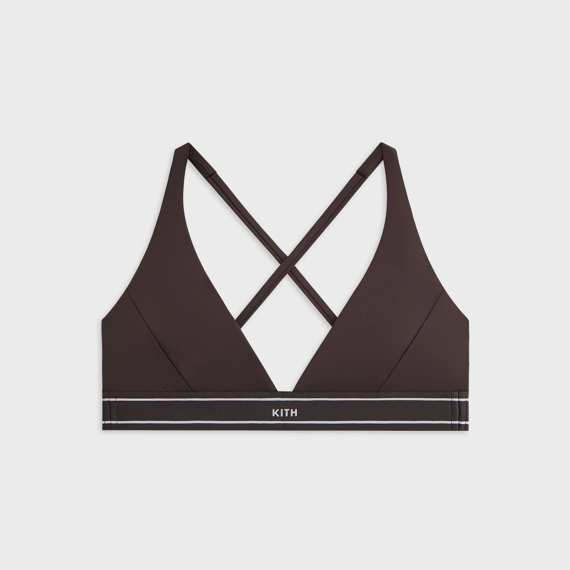 Kith Women Cay Plunge Active Bra - Kindling