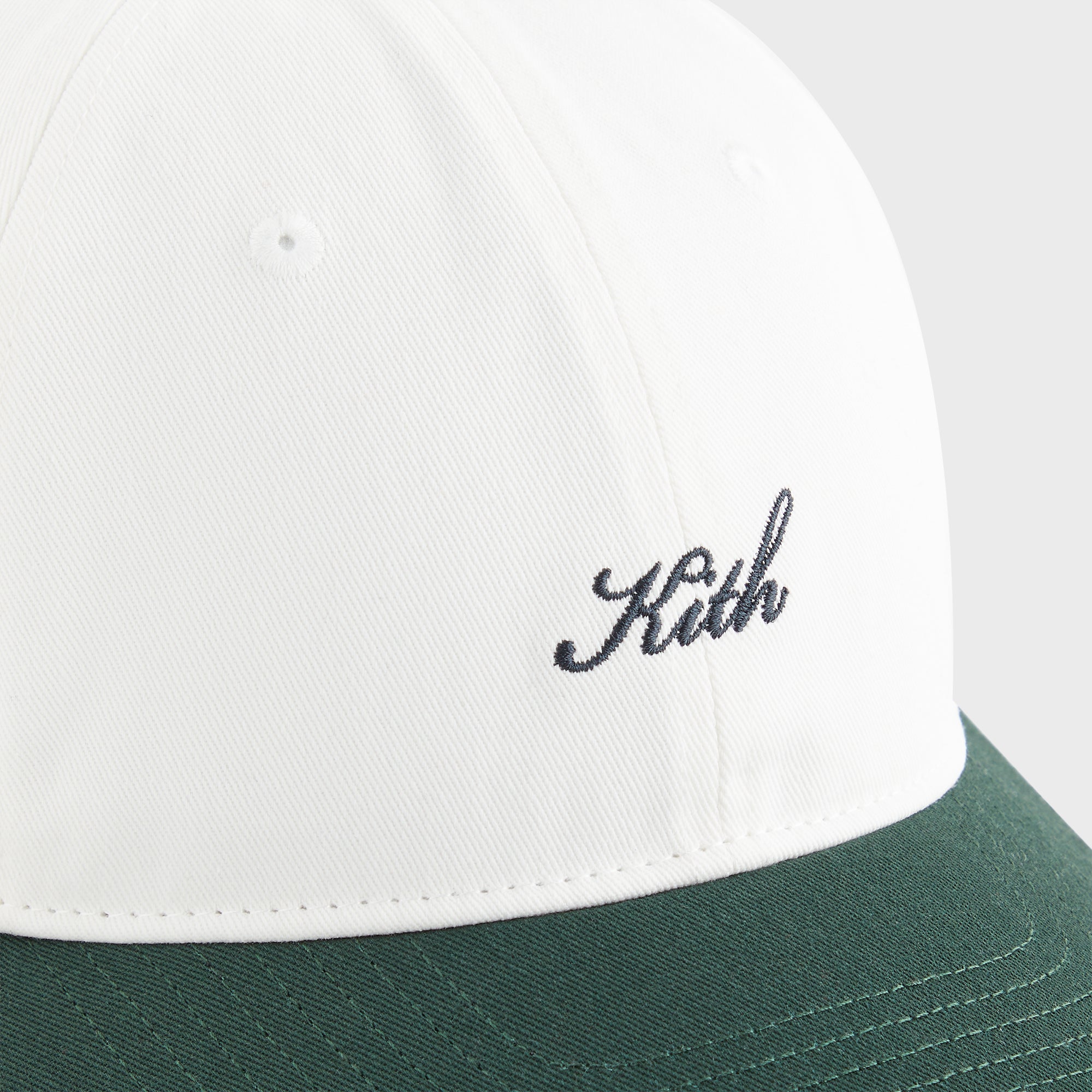 帽子 Kith Script Logo Nylon Cap White/Green Kith Script Logo Cap StadiumKith Script Logo Cap Stadium - OFour